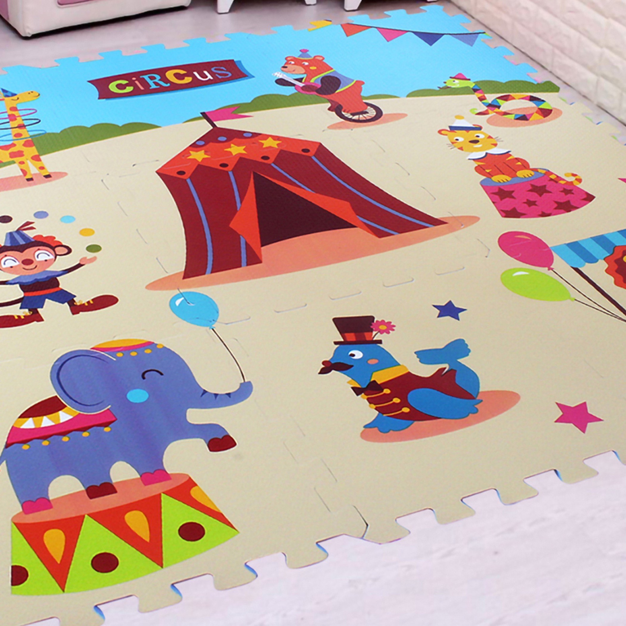 سجادة بازل السيرك من 9 قطع من جوي - 30x30 سم-hbxhomeware-hbxkidsandyouth-image-5