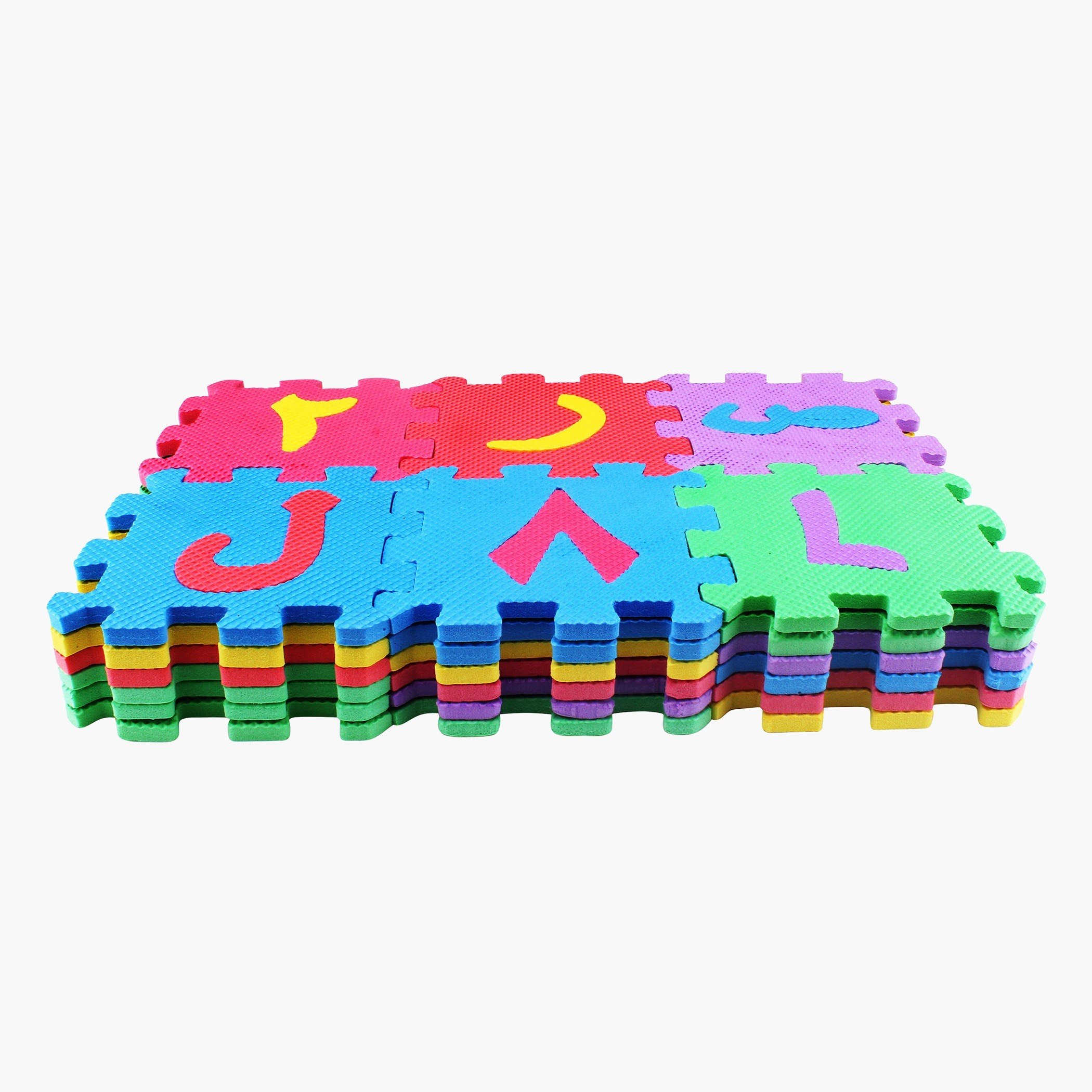 سجادة بازل من 36 قطعة بالأبجدية العربية من جوي- 15x15 سم-hbxhomeware-hbxkidsandyouth-image-3