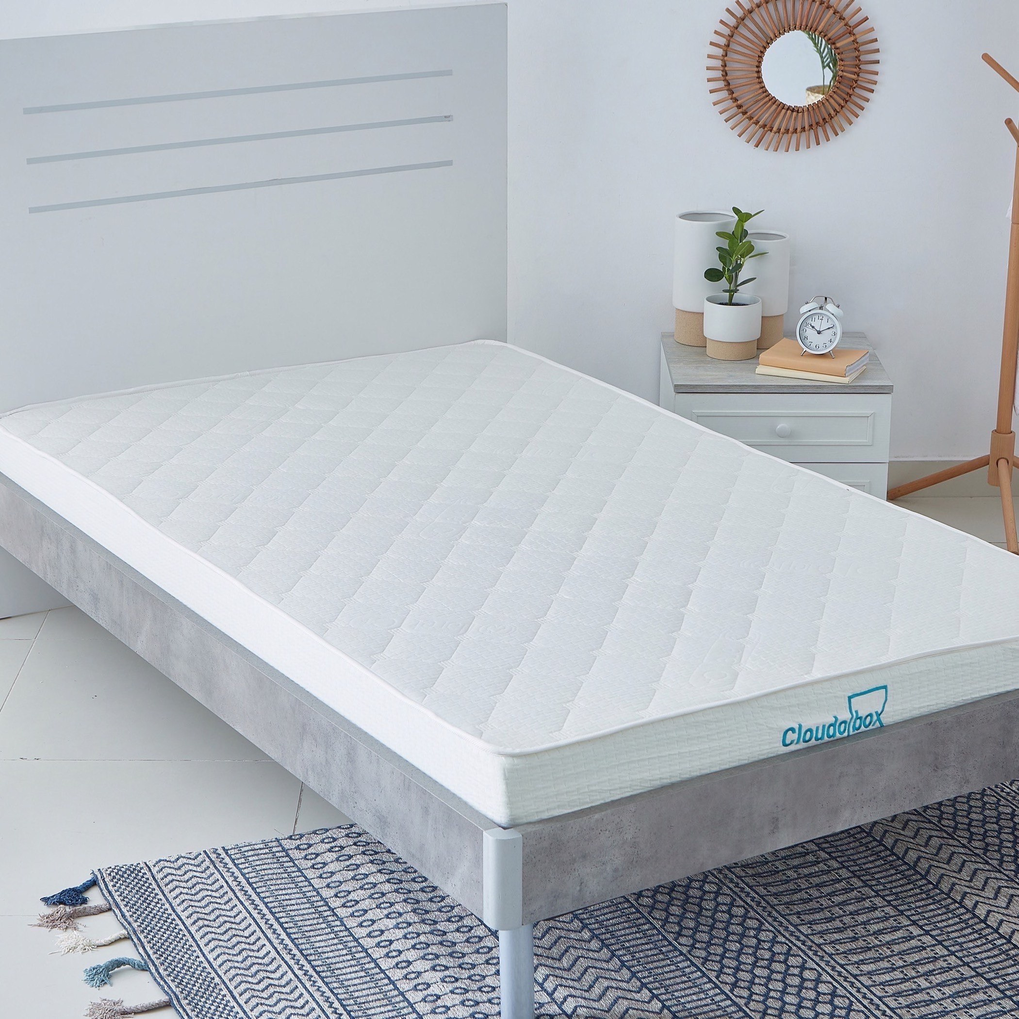 مرتبة مزدوجة إسفنج رول باك من آي كلاود بوكس- 120x200x15 سم-hbxfurniture-mattresses-twin-image-2
