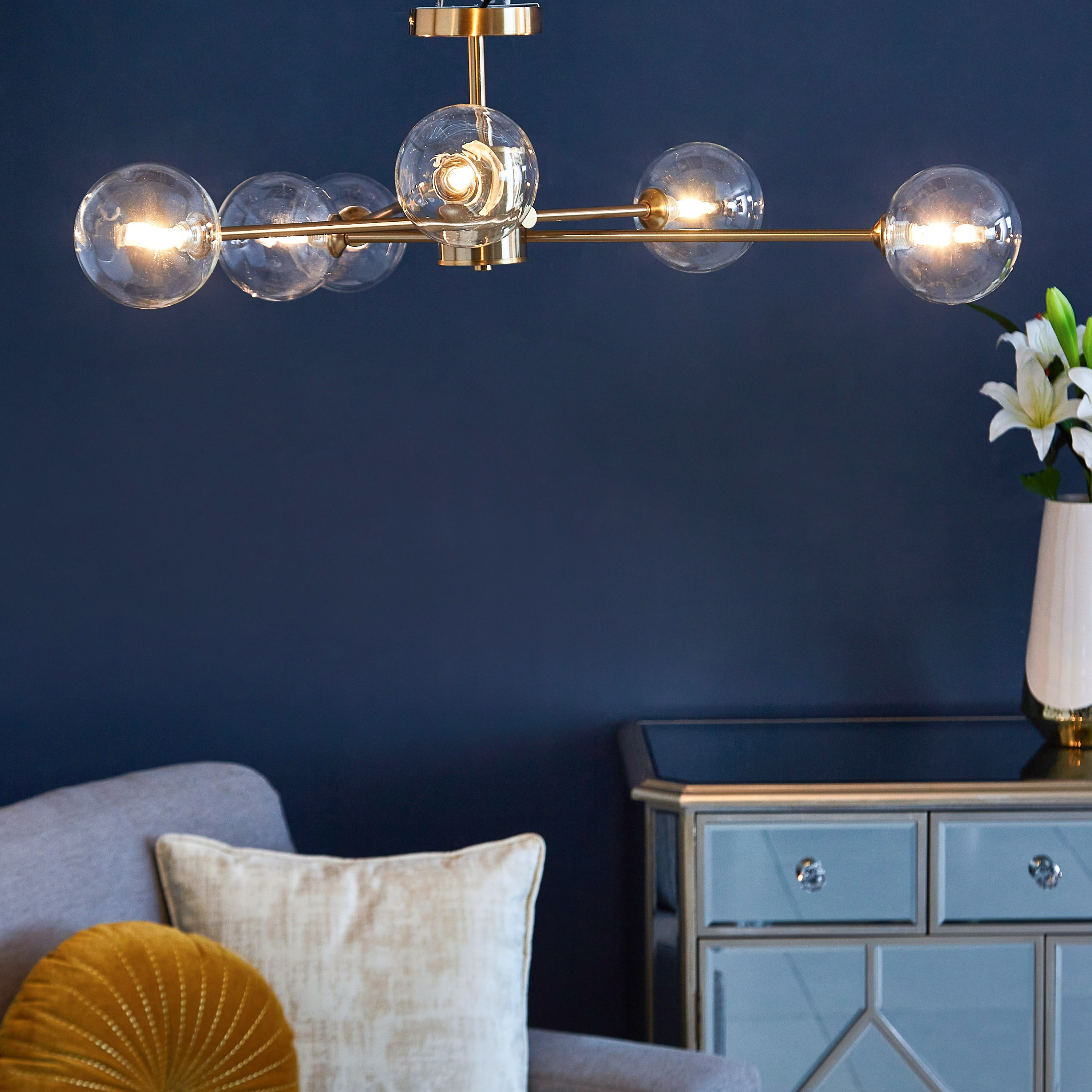 مصباح سقف 6 لمبات بلوب- 70×40 سم من ماتيو-hbxhomeware-hbxdecorandfurnishings-image-1