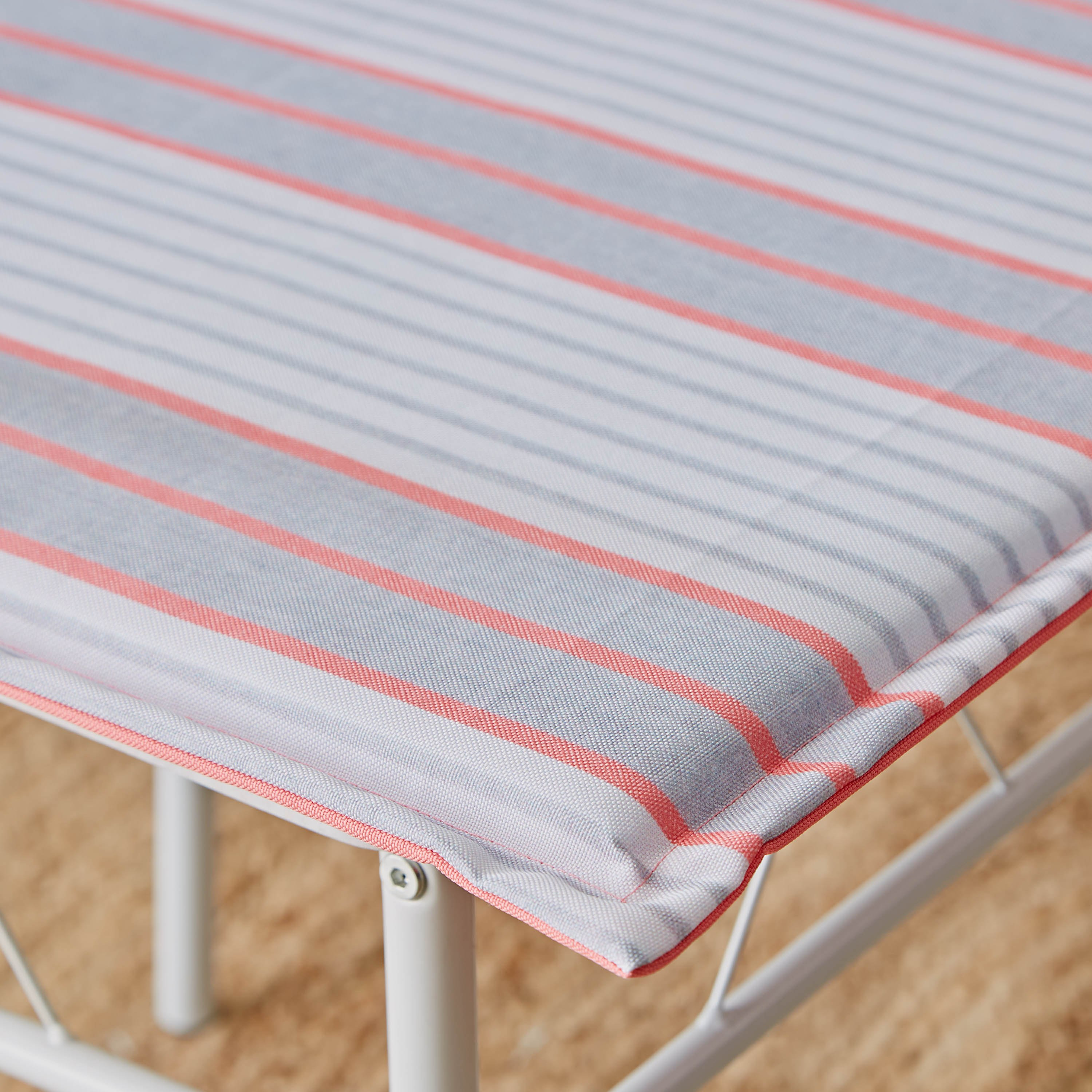 Allen Yarn Dyed Chair Pad - 45x45 cm-hbxhomeware-hbxdecorandfurnishings-image-2