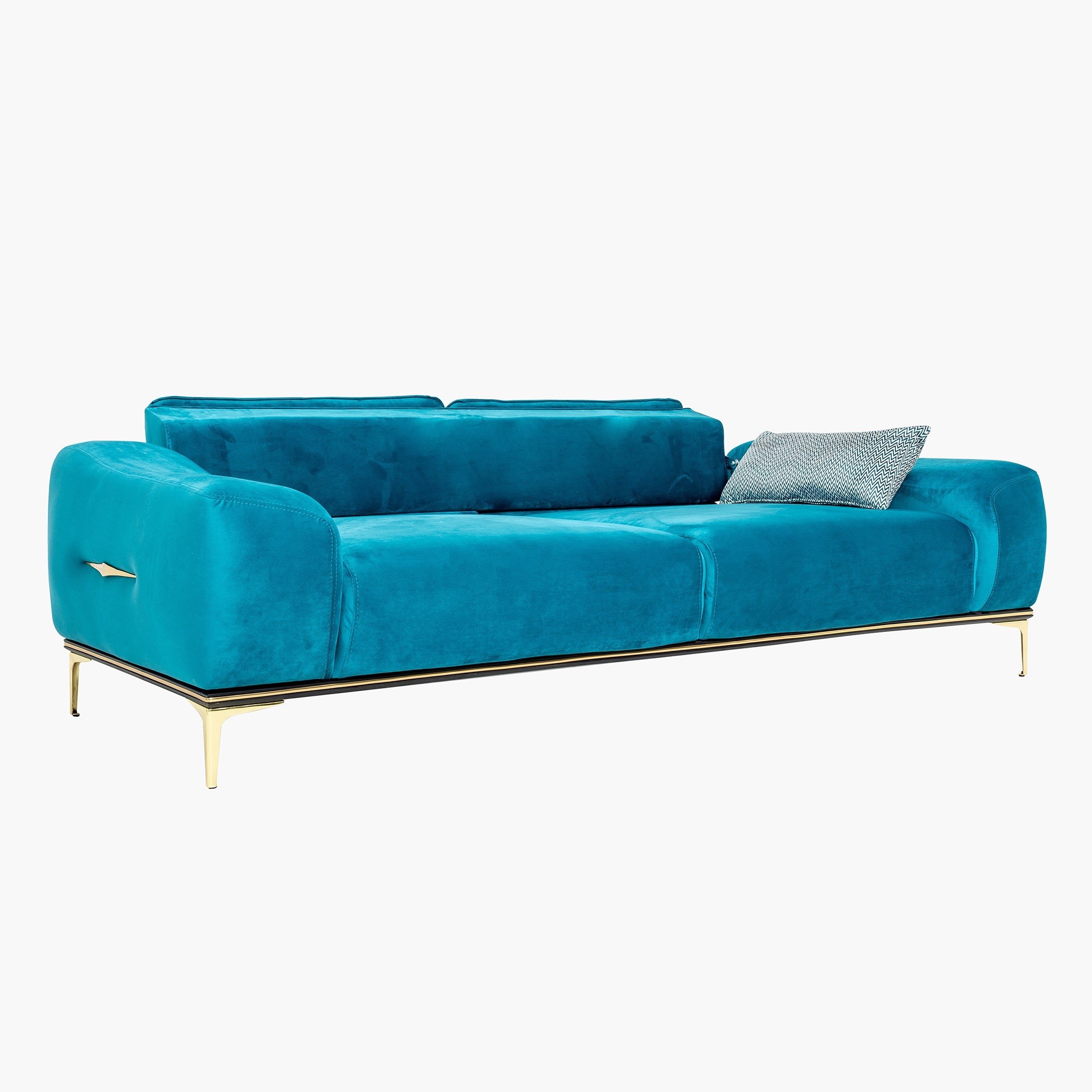 كنبة سرير مخمليّة 3 مقاعد مع 4 وسائد من إيستر-hbxlivingroom-sofasandarmchairs-sofas-image-4