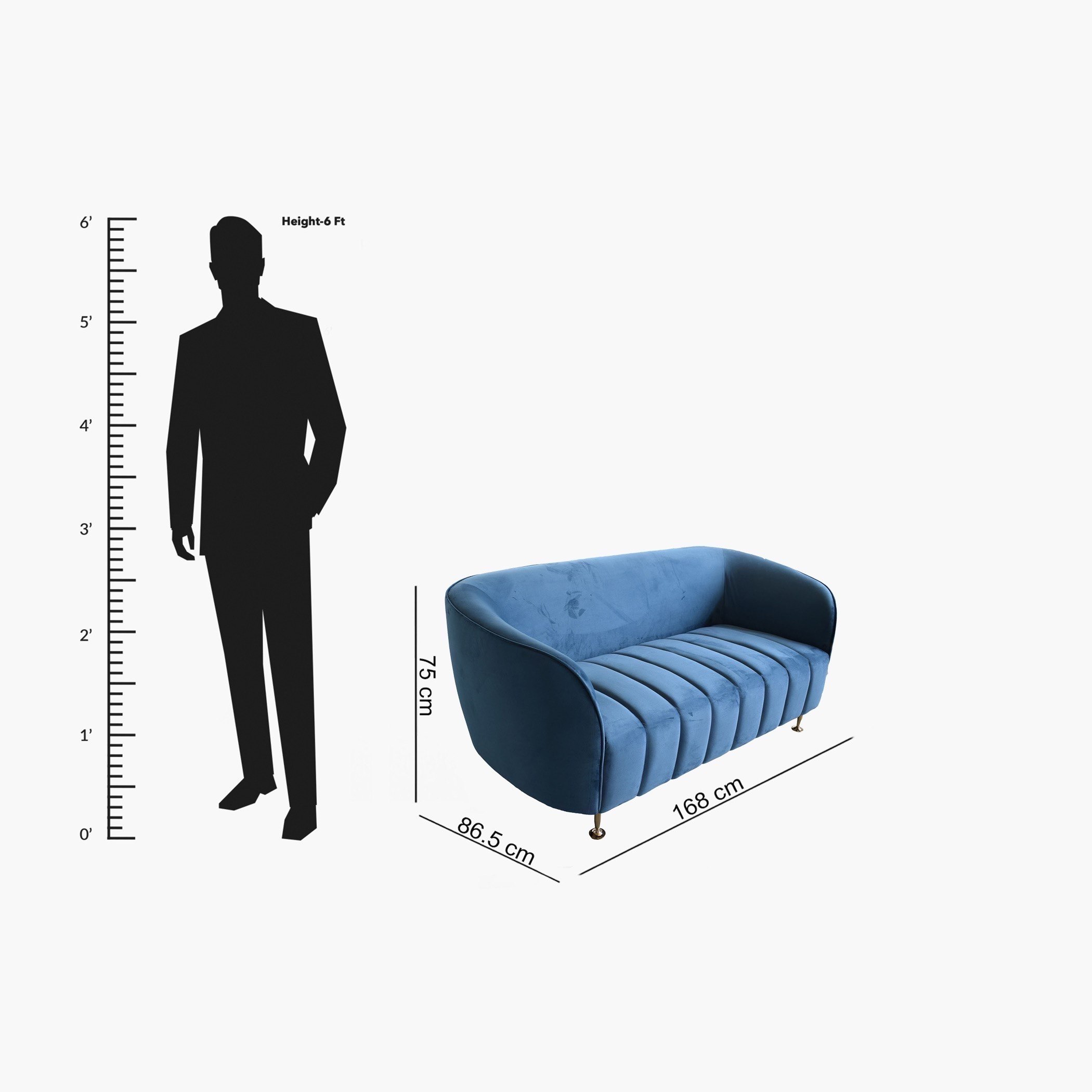 كنبة مخمليّة مقعدين من آثينا-hbxlivingroom-sofasandarmchairs-sofas-image-6