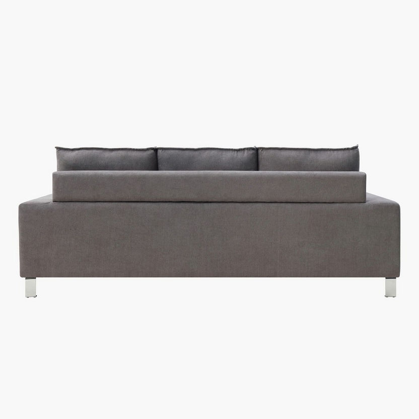 Caster 3-Seater Fabric Sofa-Sofas-image-3