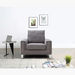 Caster 1-Seater Fabric Sofa-Armchairs-thumbnail-5