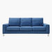 Caster 3-Seater Fabric Sofa-Sofas-thumbnail-1