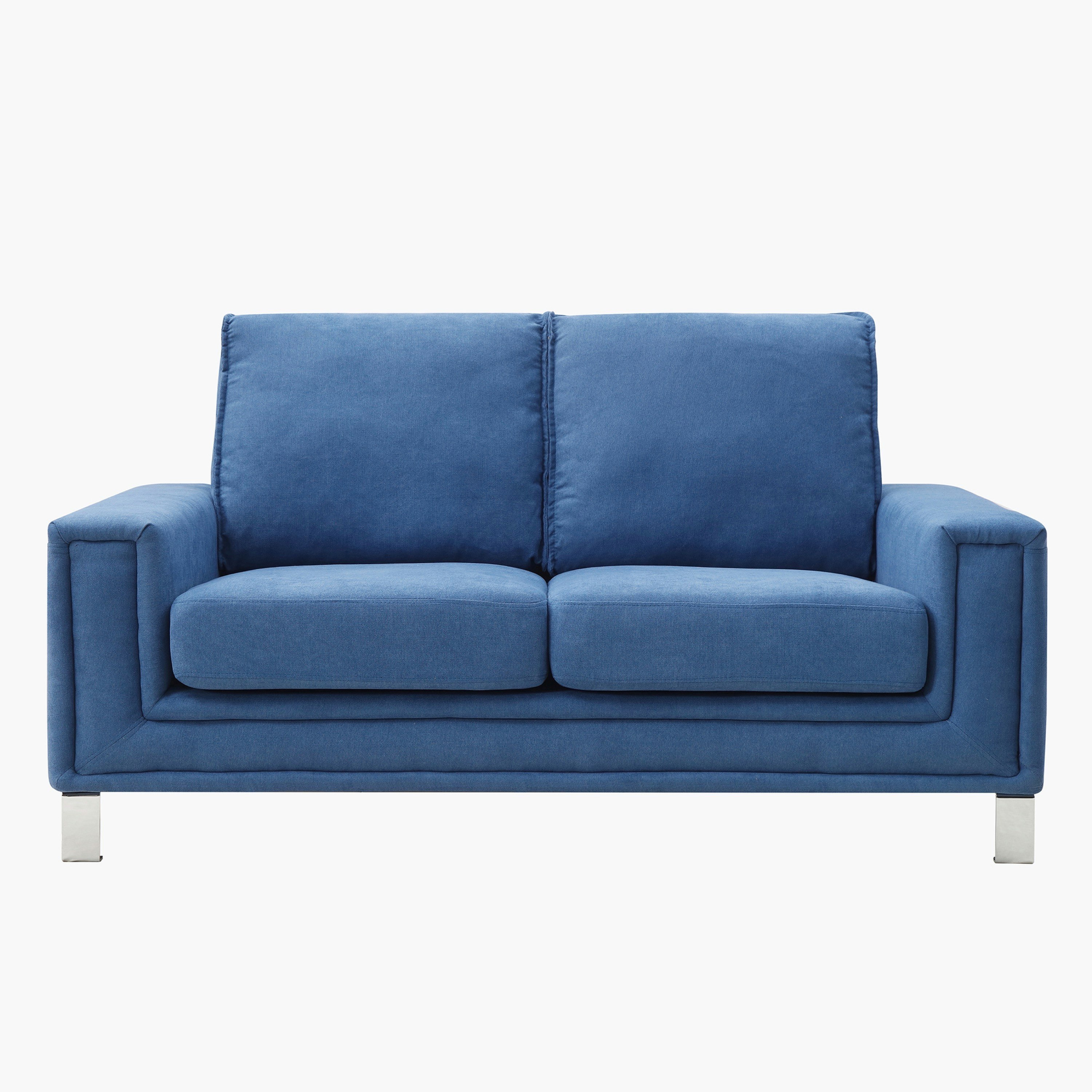 Caster 2-Seater Fabric Sofa-hbxlivingroom-sofasandarmchairs-sofas-image-1