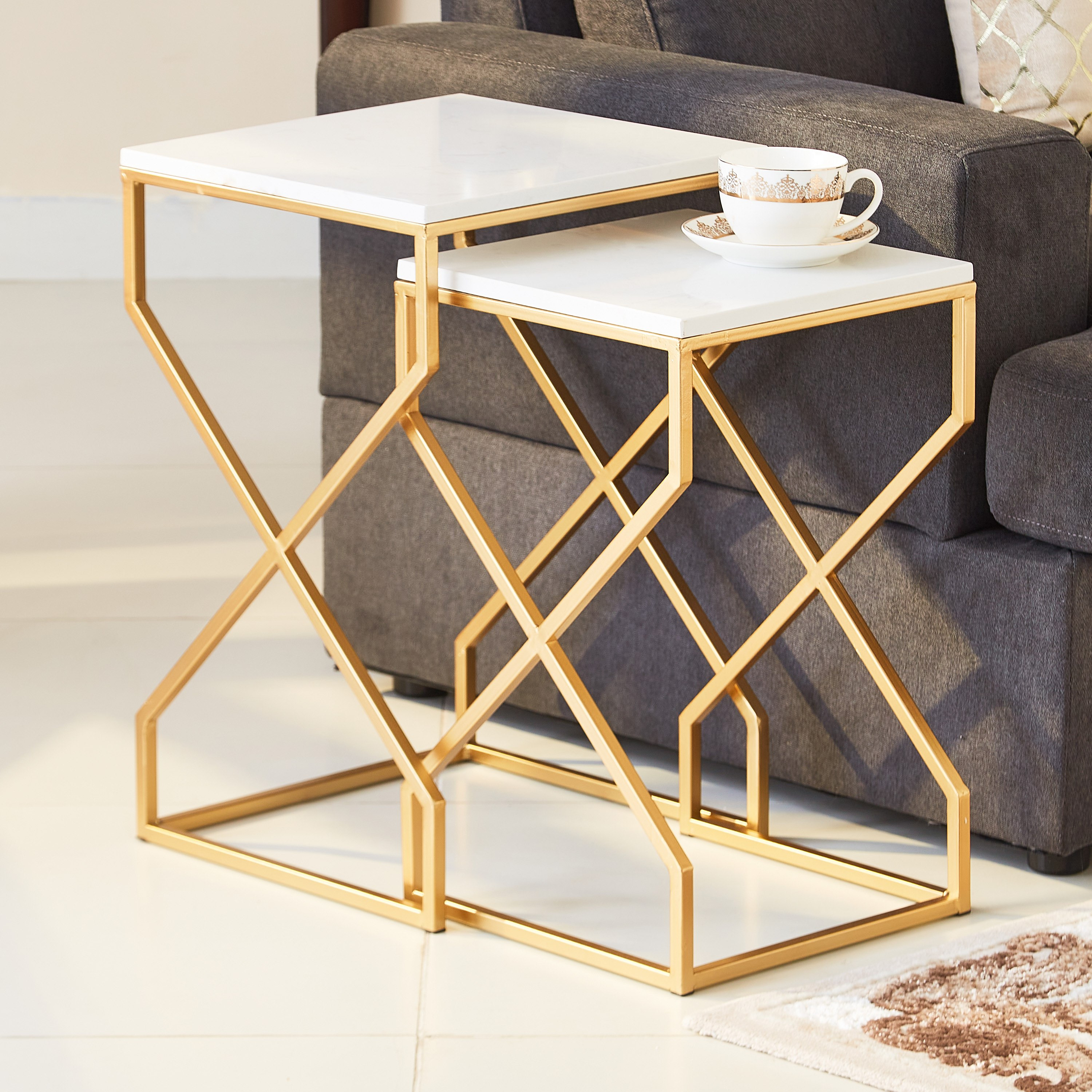 طاولات متداخلة من جوليان - طقم من قطعتين-hbxfurniture-livingroom-nestingtables-image-1
