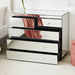 Taylor Eva Mirrored Chest of 5 Drawers-Chest of Drawers-thumbnailMobile-2