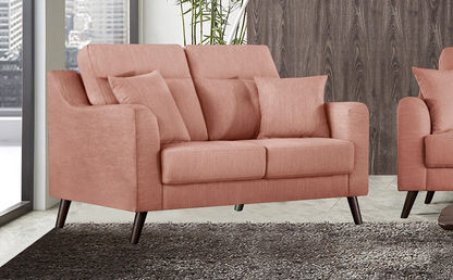 Barista 2-Seater Fabric Sofa with 2 Cushions