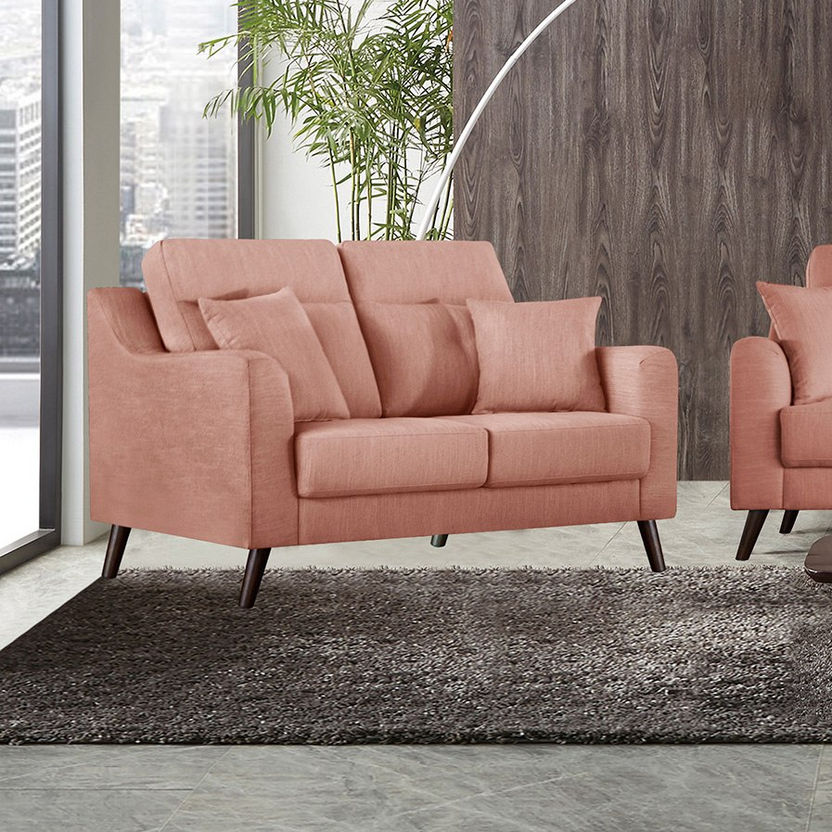 Barista 2-Seater Fabric Sofa with 2 Cushions-Sofas-image-0