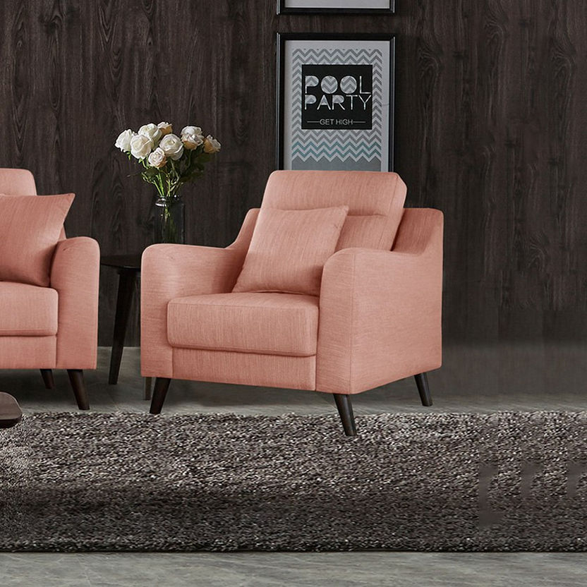 Barista 1-Seater Fabric Sofa with Cushion-Sofas-image-0