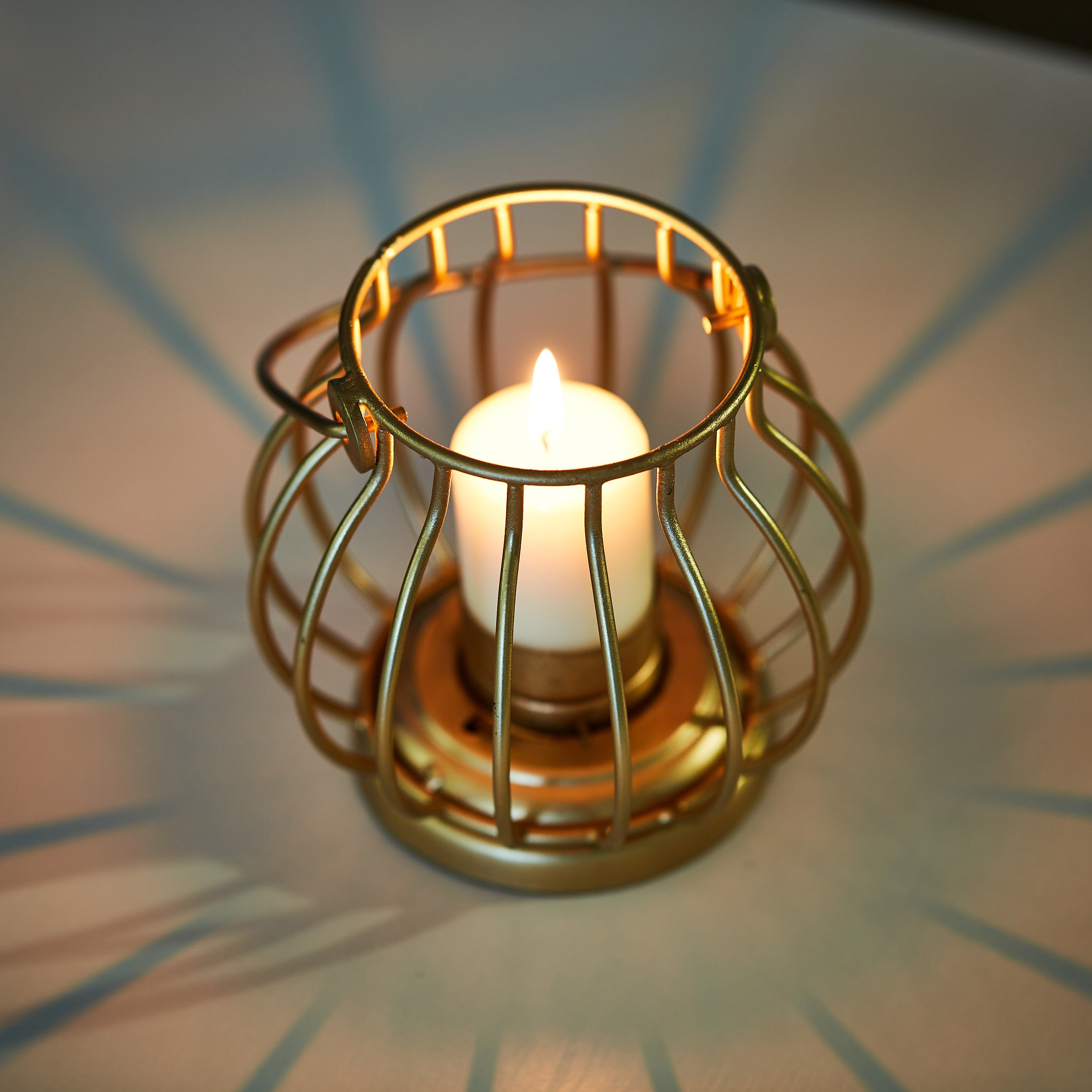 حامل شموع سلك معدني من إنايا - 11 سم-hbxlivingroom-decorandaccessories-candleholders-image-2