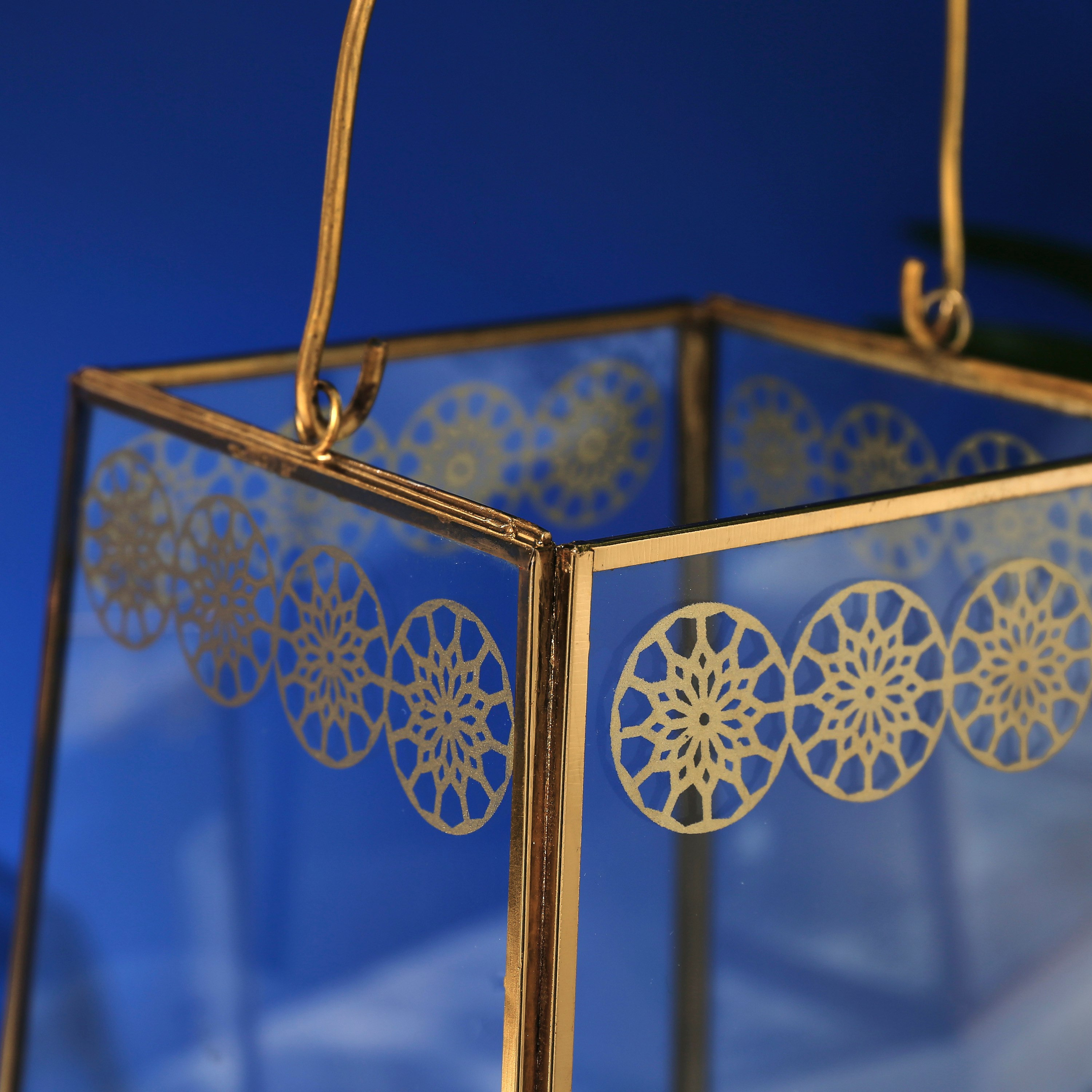 Mashrabiya Inaya Metal Candleholder-hbxlivingroom-decorandaccessories-candleholders-image-3