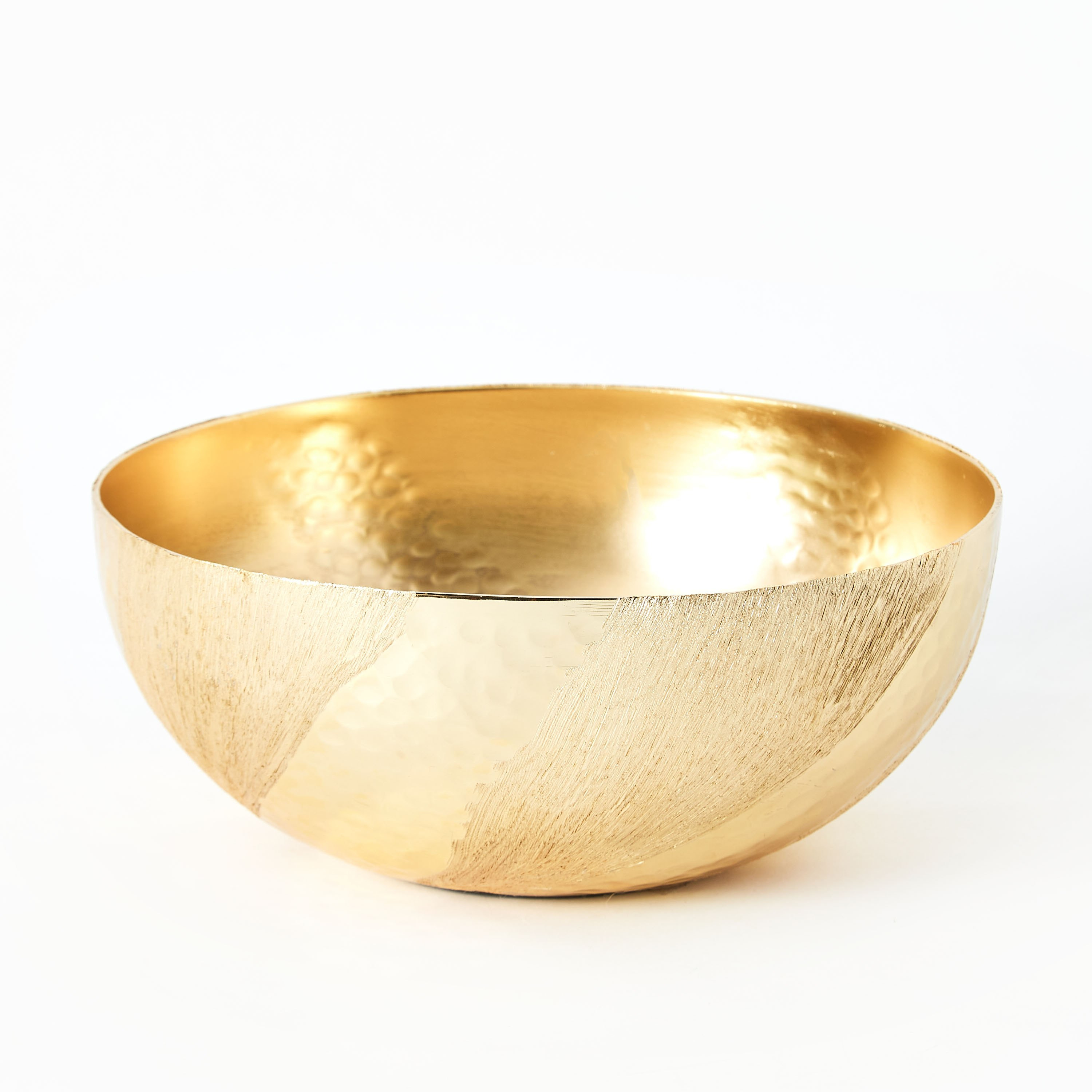 Inaya Metal Stripes Enamelled Bowl  - 21 cm-hbxdecorandfurnishings-homeaccessories-bowls-image-4
