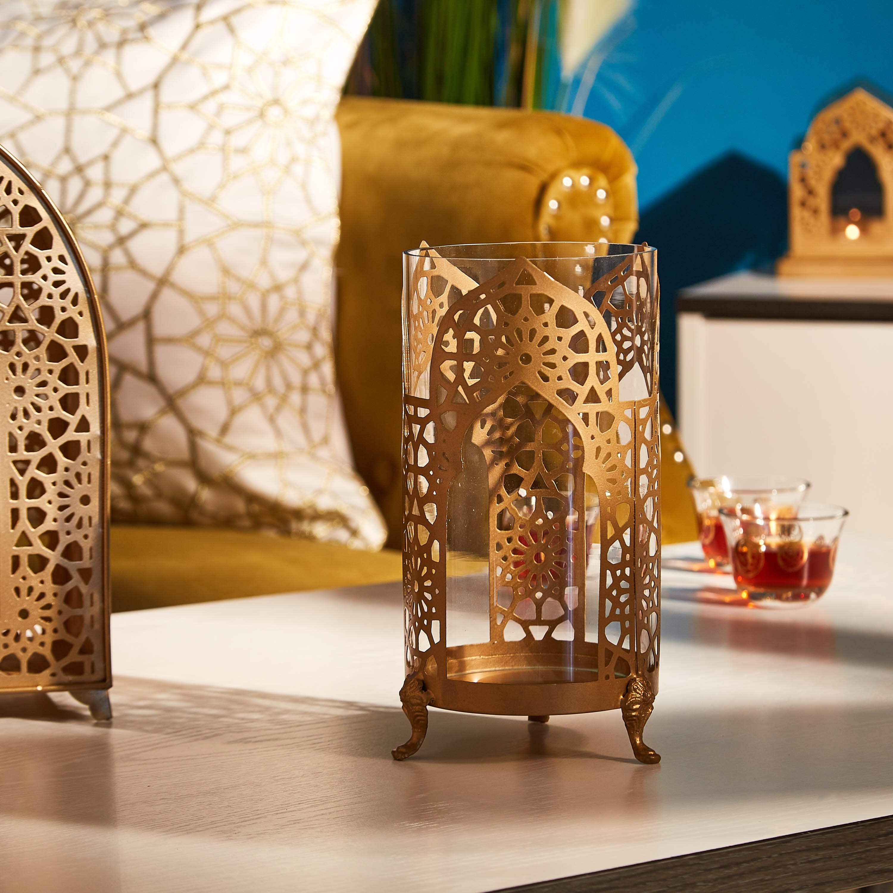 حامل شموع هوريكان معدني بثلاثة جوانب من مشربية كاي-hbxlivingroom-decorandaccessories-candleholders-image-2