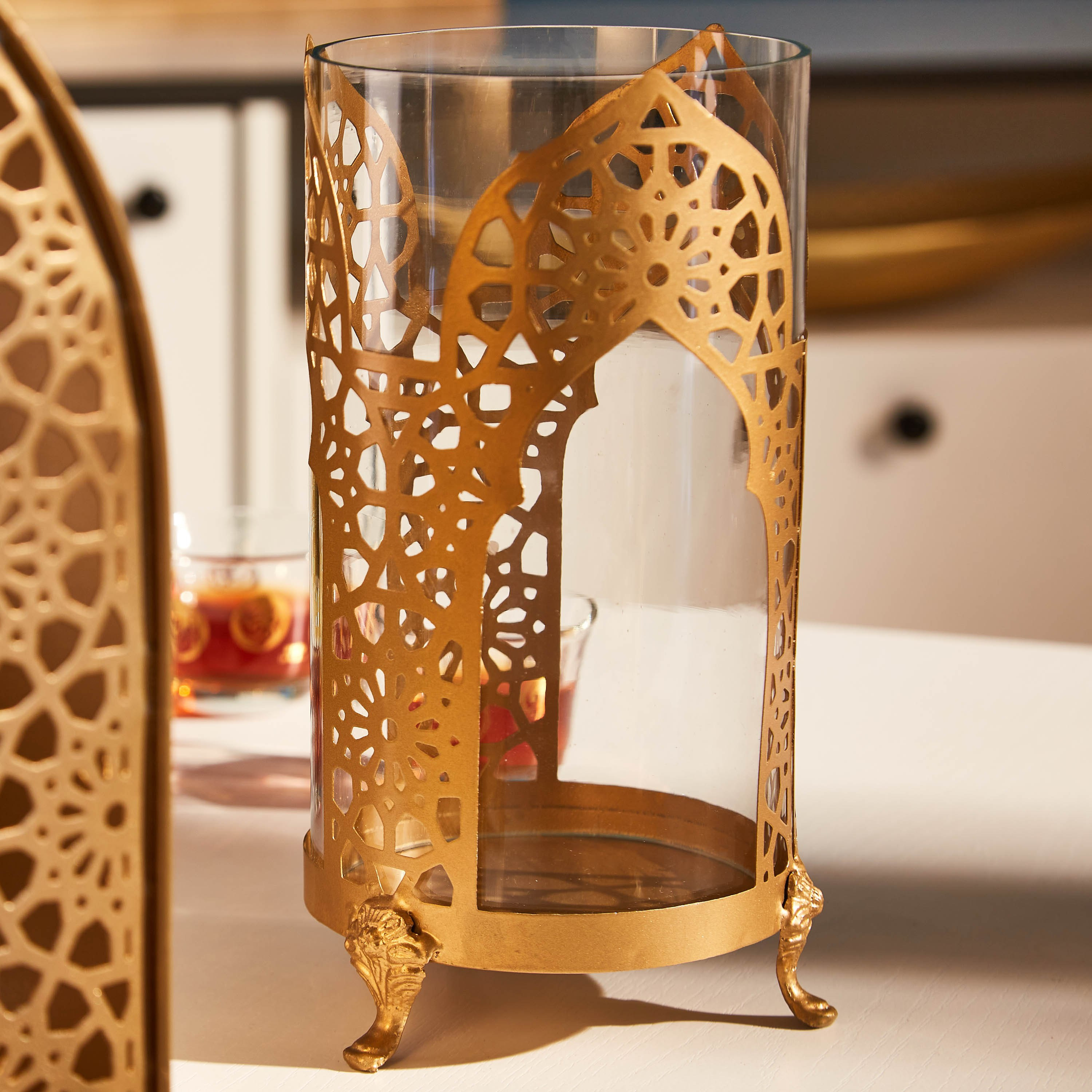 حامل شموع هوريكان معدني بثلاثة جوانب من مشربية كاي-hbxlivingroom-decorandaccessories-candleholders-image-3