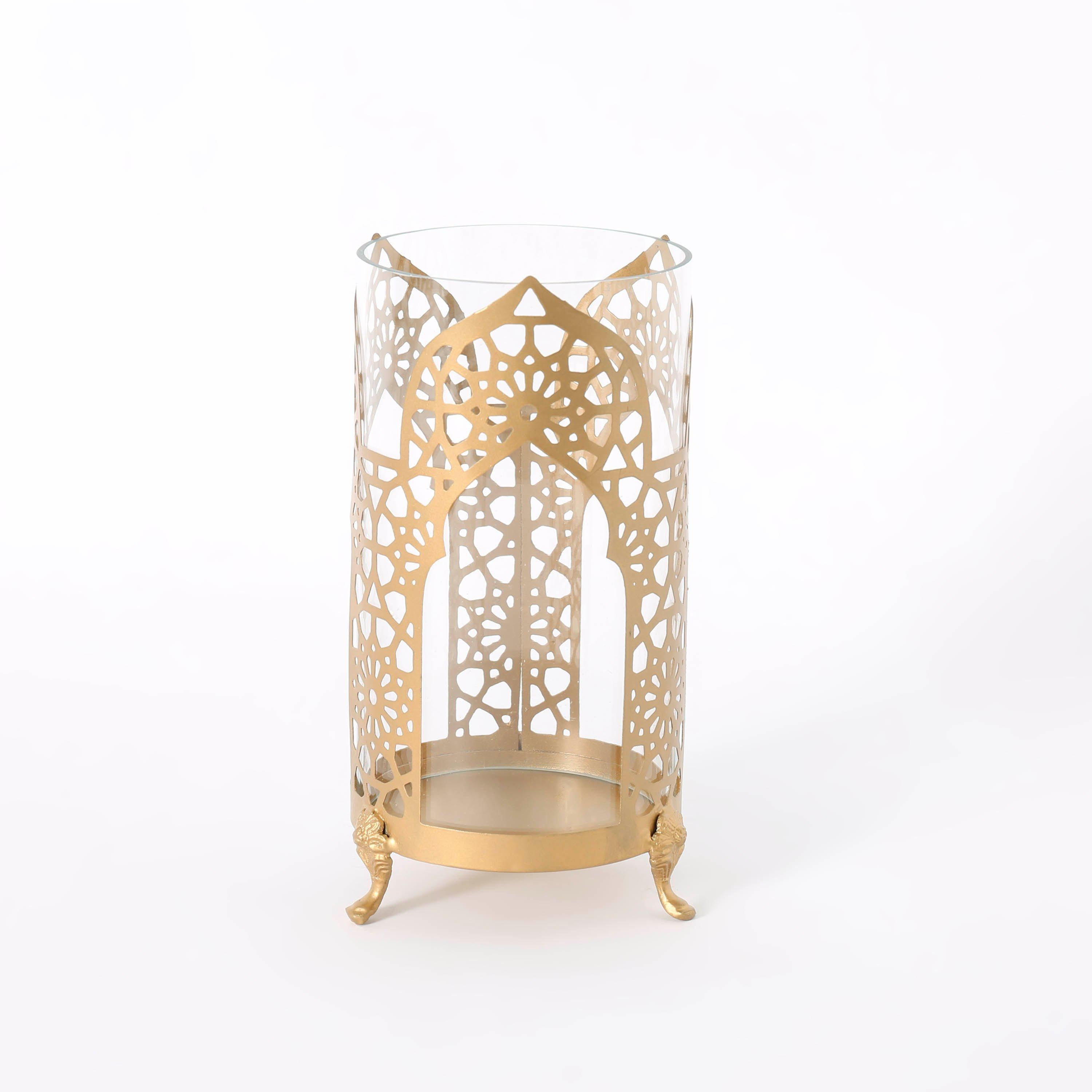 حامل شموع هوريكان معدني بثلاثة جوانب من مشربية كاي-hbxlivingroom-decorandaccessories-candleholders-image-5