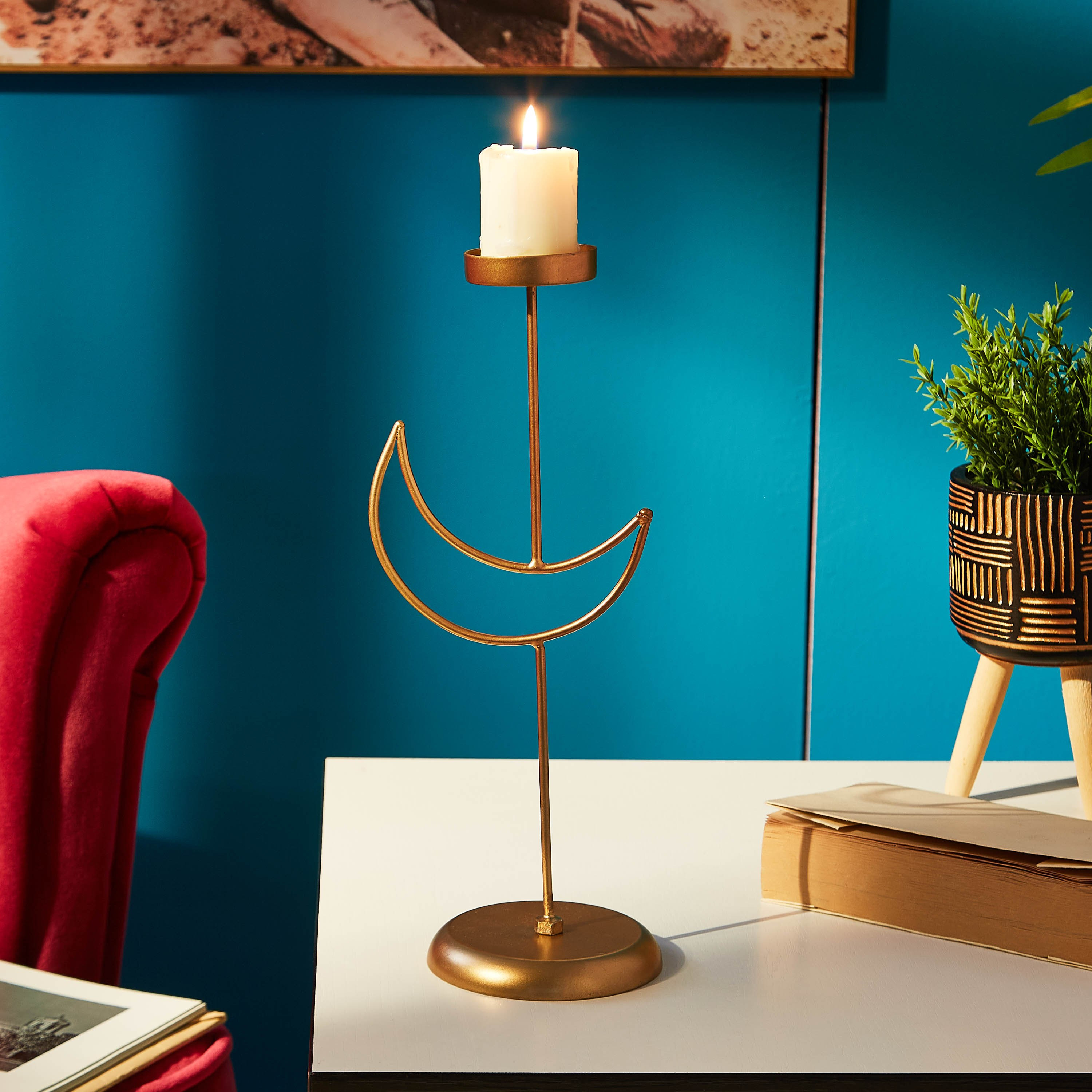 حامل شموع شاند معدني من كاي-hbxlivingroom-decorandaccessories-candleholders-image-2
