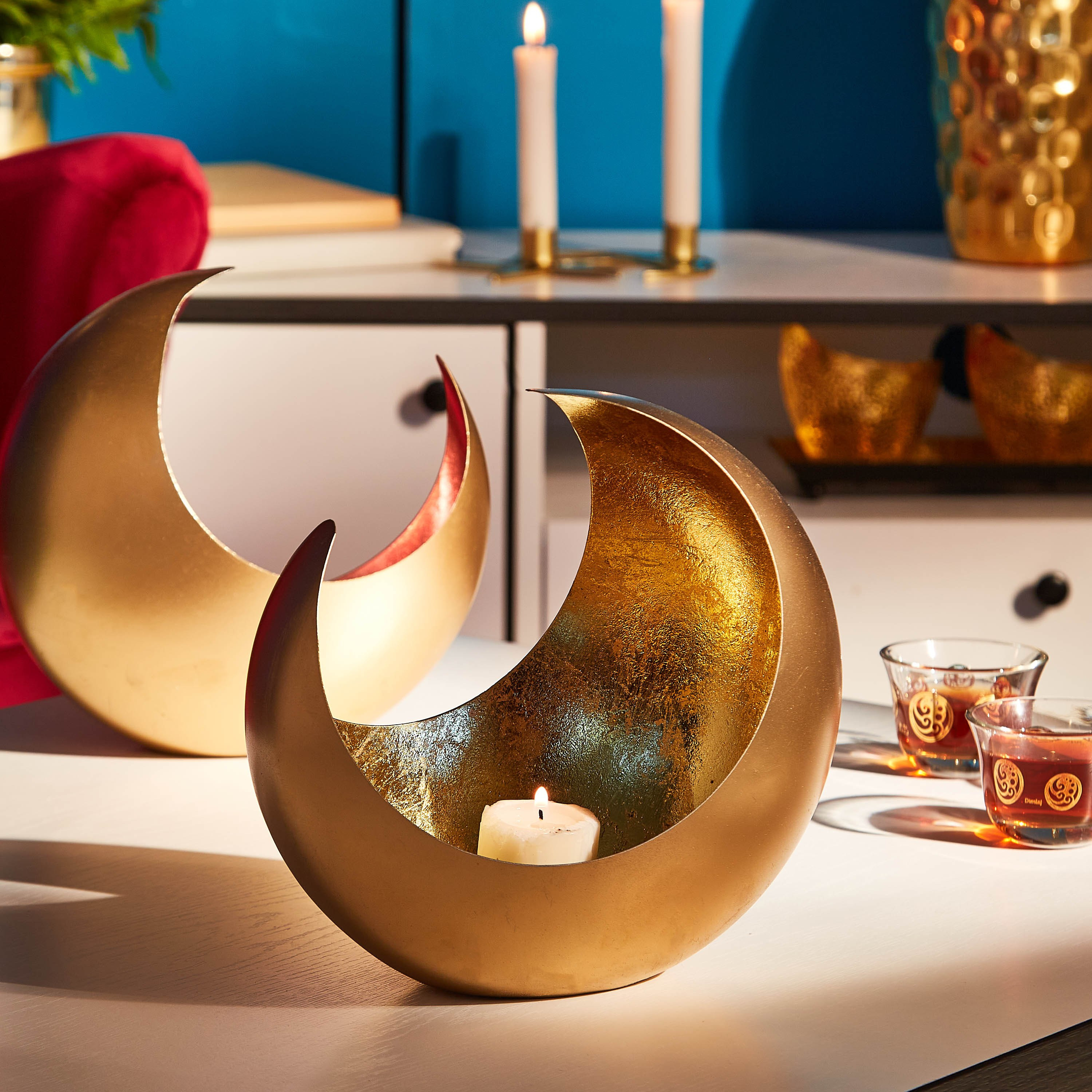 حامل معدني تشاند فوتيف من كاي - 20 سم-hbxlivingroom-decorandaccessories-candleholders-image-1