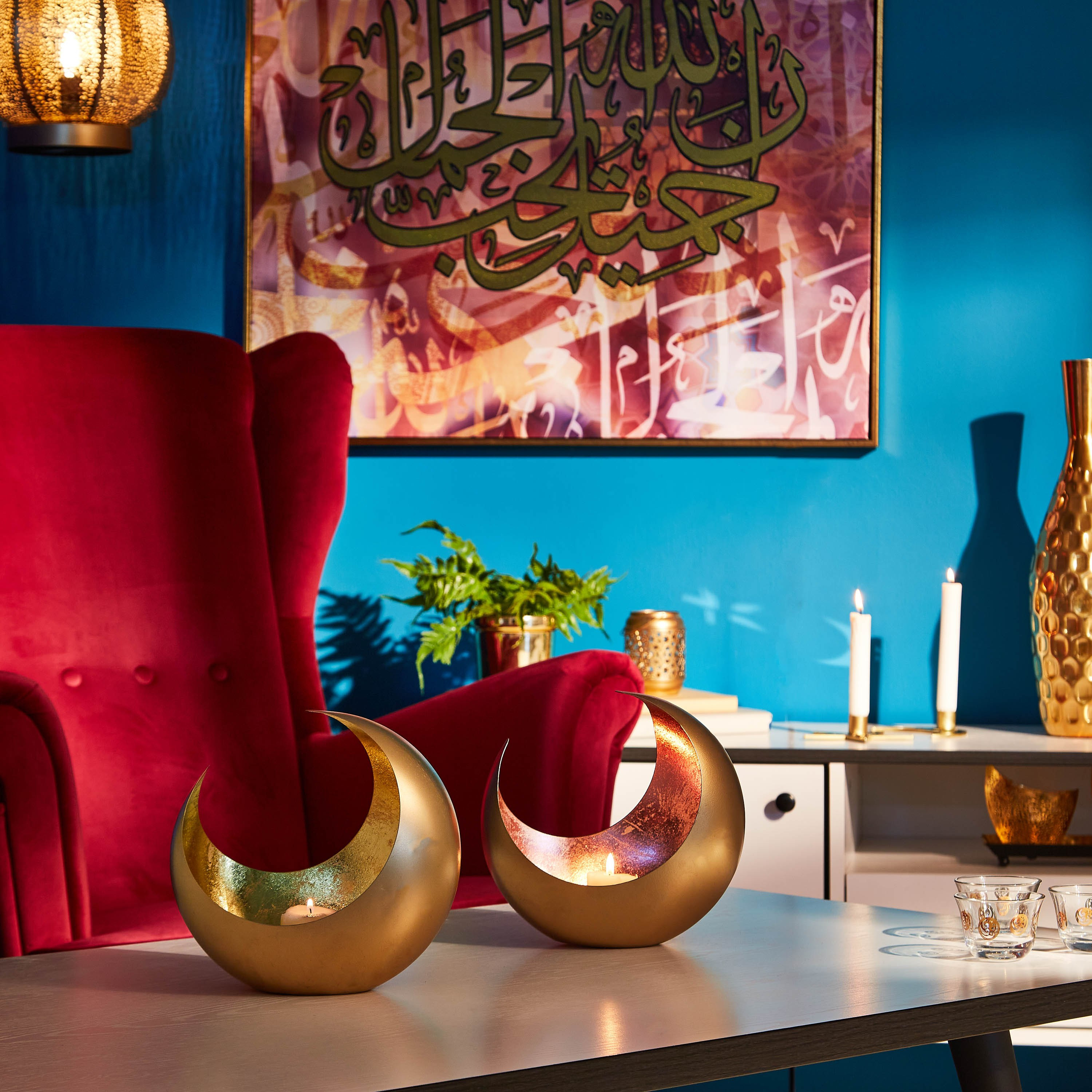 حامل معدني تشاند فوتيف من كاي - 20 سم-hbxlivingroom-decorandaccessories-candleholders-image-4