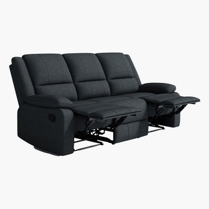 Lancer 3-Seater Fabric Recliner Sofa