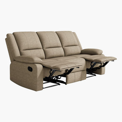Lancer 3-Seater Fabric Recliner Sofa