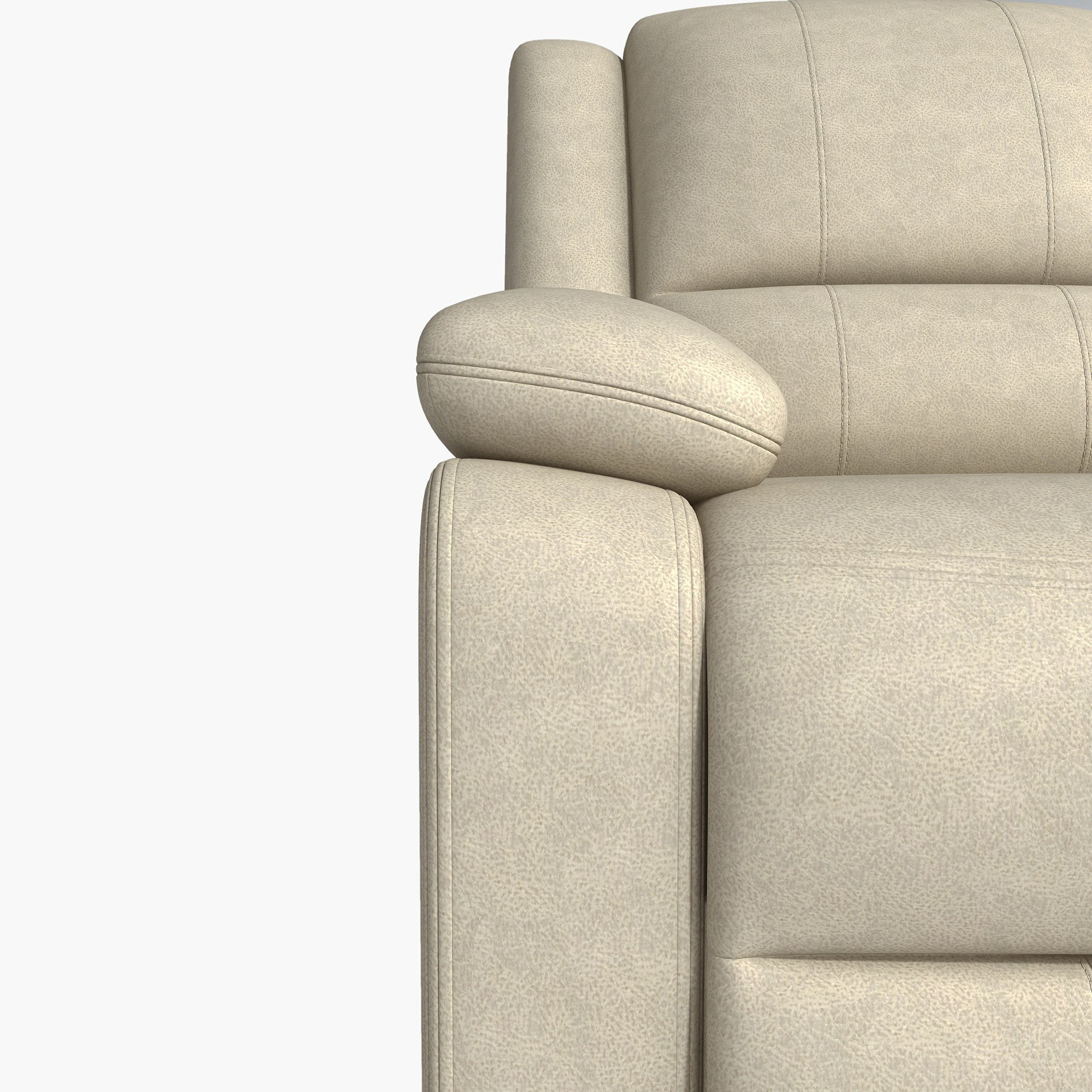 كنبة مقعدين قماش شبيه بالجلد قابلة للضبط من لانسر-hbxlivingroom-sofasandarmchairs-sofas-image-7