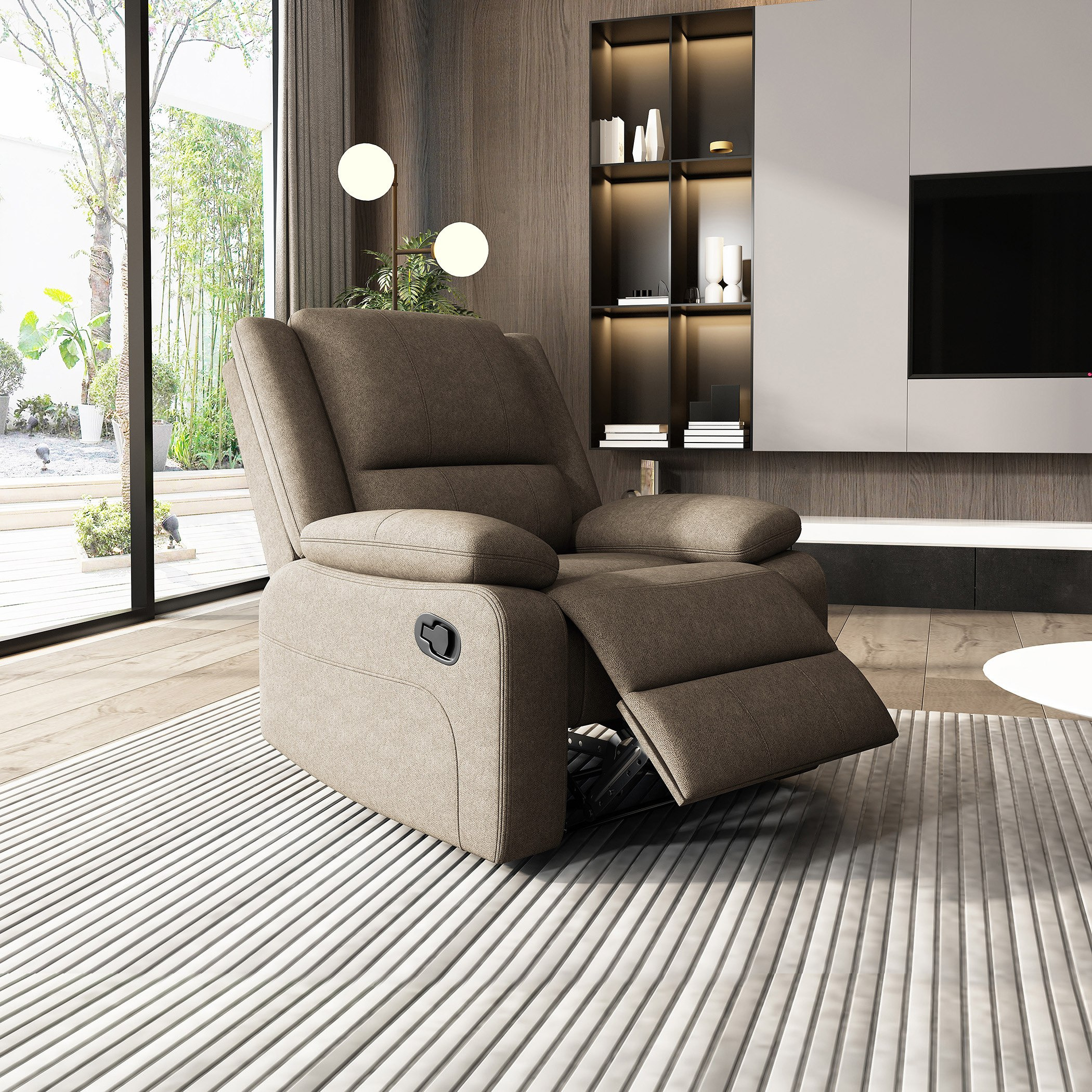 كنبة استرخاء قماشيّة مقعد واحد مع خاصيّة دوّارة من وارنر-hbxfurniture-livingroom-sofasandsofasets-image-1