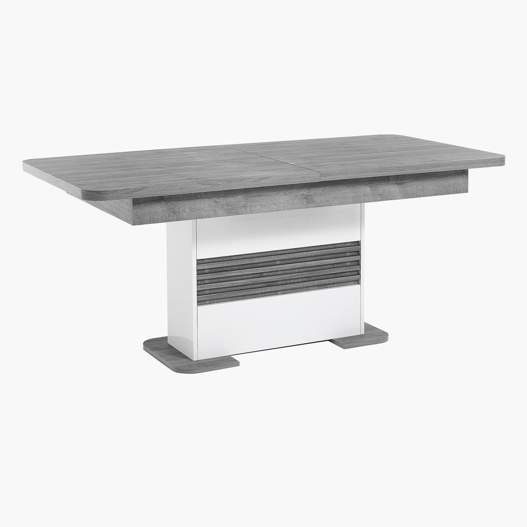 طاولة سفرة من 6 إلى 8 مقاعد قابلة للتمديد من فيرتيجو-hbxdiningroom-diningtablesandsets-diningtables-sixseater-image-2