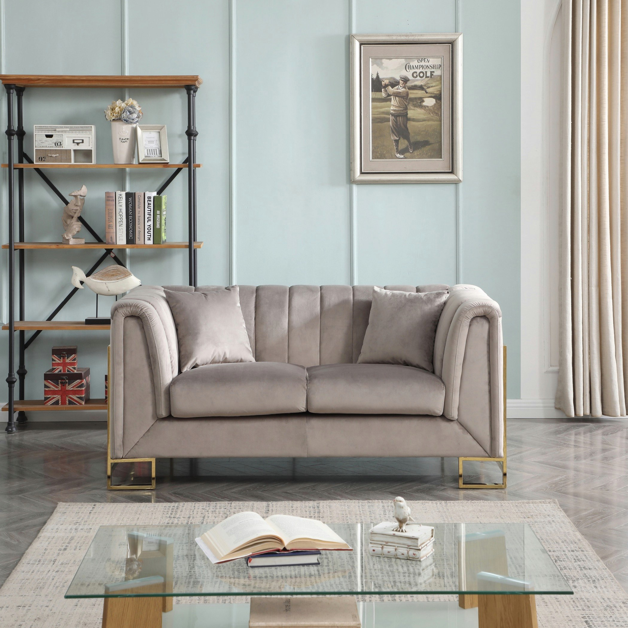 كنبة مخمليّة مقعدين من آنديس-hbxlivingroom-sofasandarmchairs-sofas-image-1