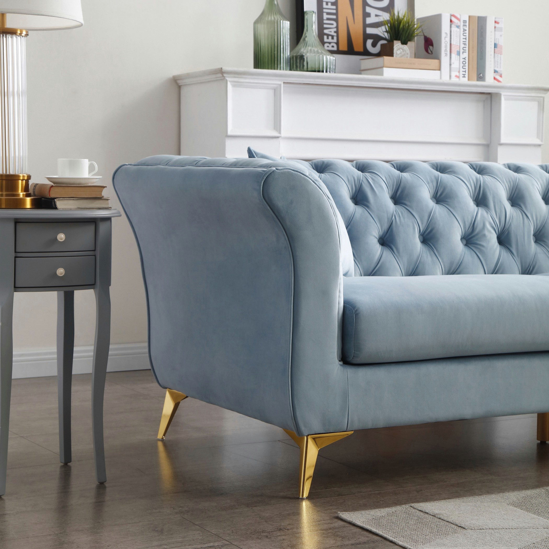 كنبة مخمليّة 3 مقاعد مع وسادتين من أورو-hbxlivingroom-sofasandarmchairs-sofas-image-8