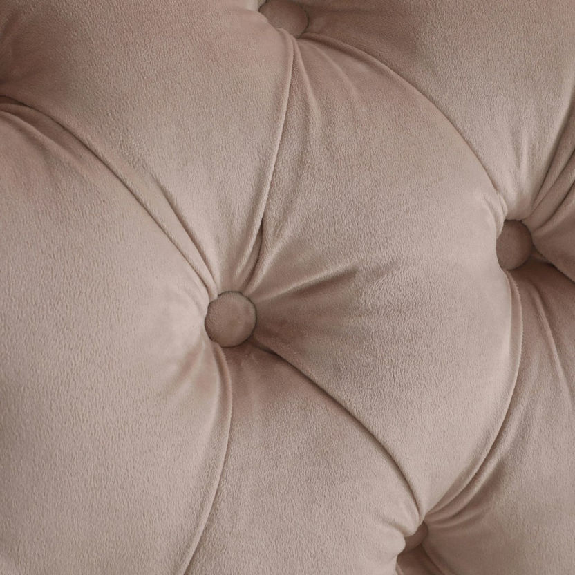 Oro 3-Seater Velvet Sofa with 2-Cushions-Sofas-image-6