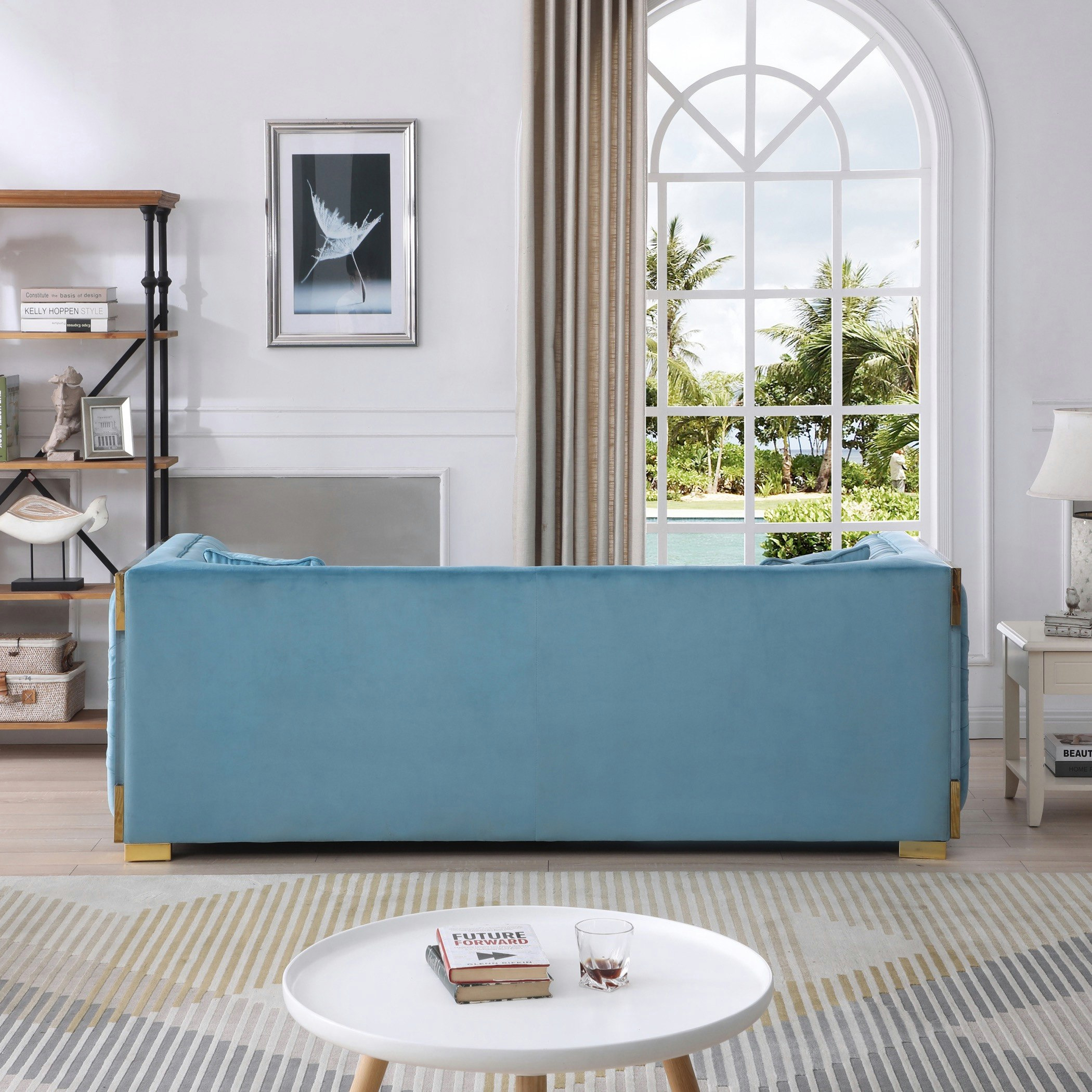كنبة مخمليّة 3 مقاعد مع وسادتين من أناليسا-hbxlivingroom-sofasandarmchairs-sofas-image-3