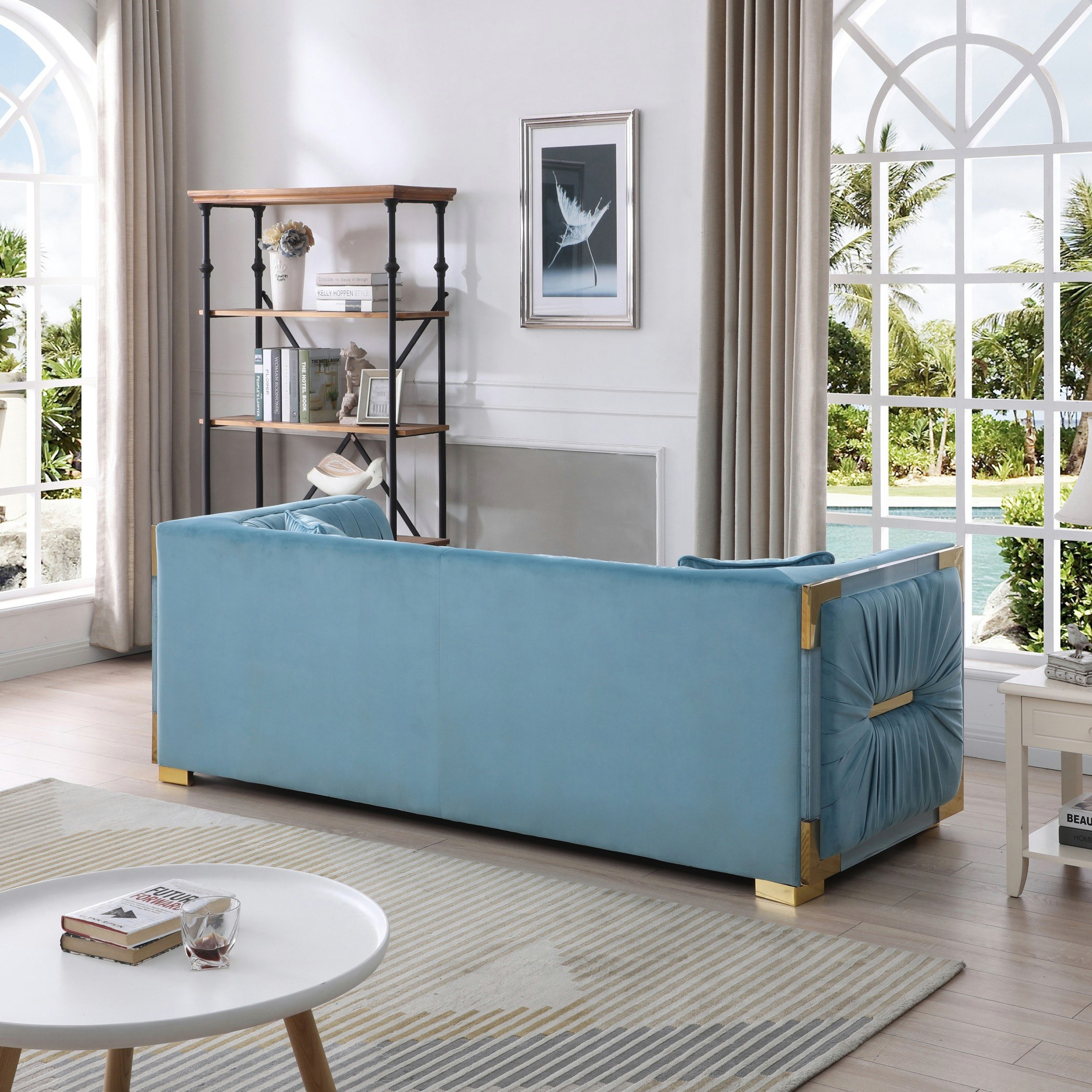 كنبة مخمليّة 3 مقاعد مع وسادتين من أناليسا-hbxlivingroom-sofasandarmchairs-sofas-image-4
