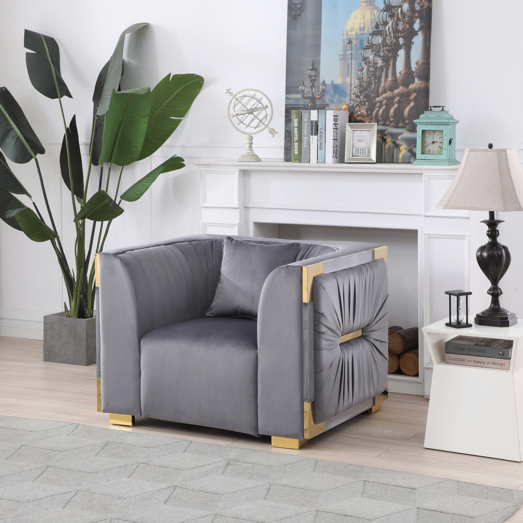 كنبة مخمليّة مقعد واحد مع وسادة من آناليسا-hbxlivingroom-sofasandarmchairs-sofas-image-2