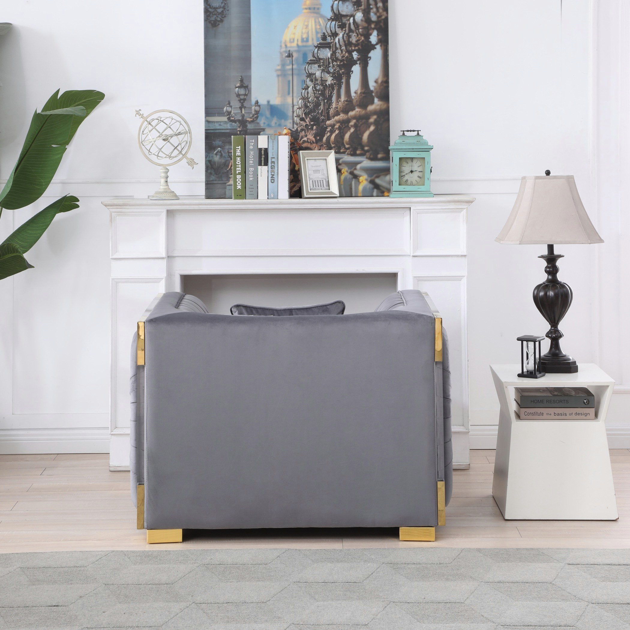 كنبة مخمليّة مقعد واحد مع وسادة من آناليسا-hbxlivingroom-sofasandarmchairs-sofas-image-3