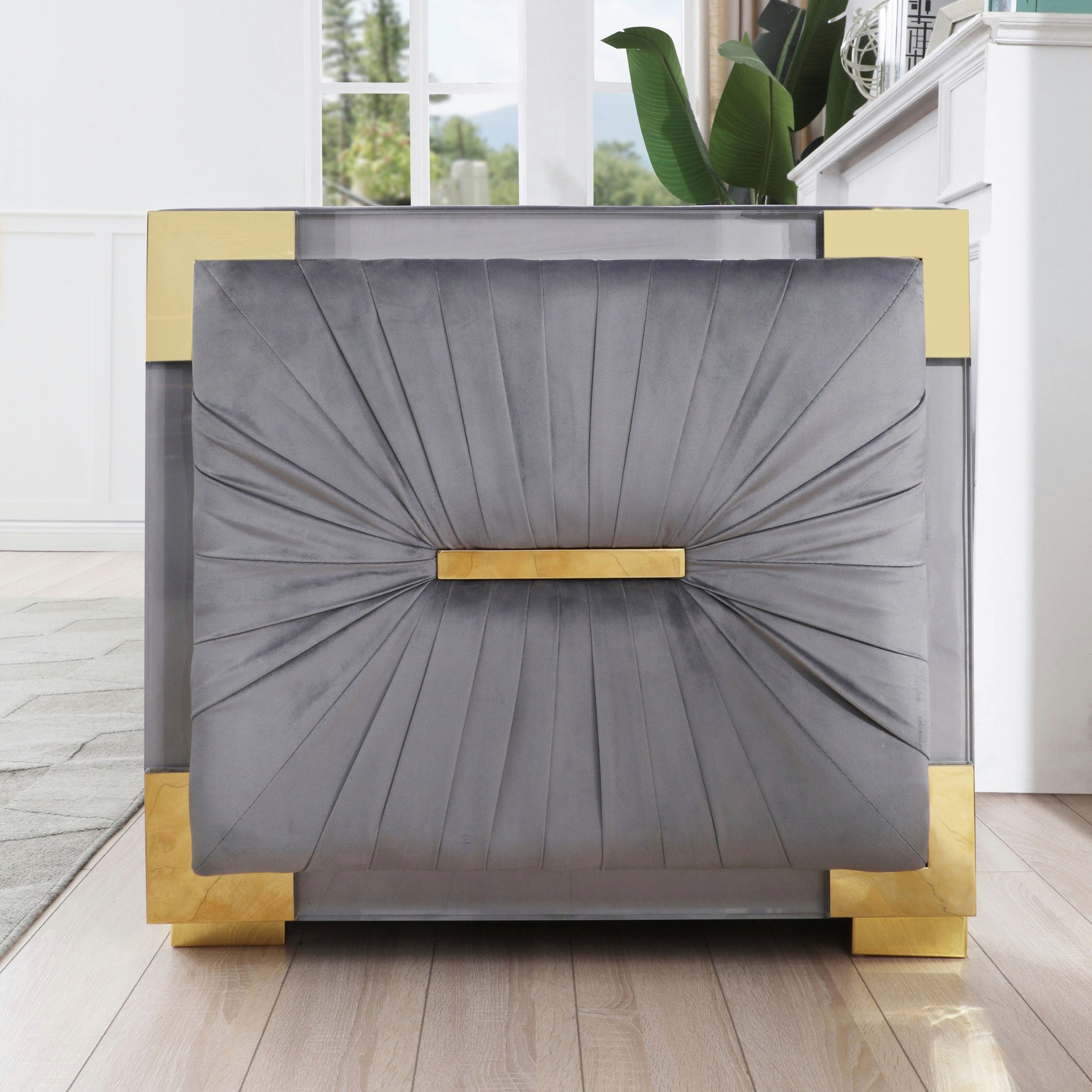 كنبة مخمليّة مقعد واحد مع وسادة من آناليسا-hbxlivingroom-sofasandarmchairs-sofas-image-5