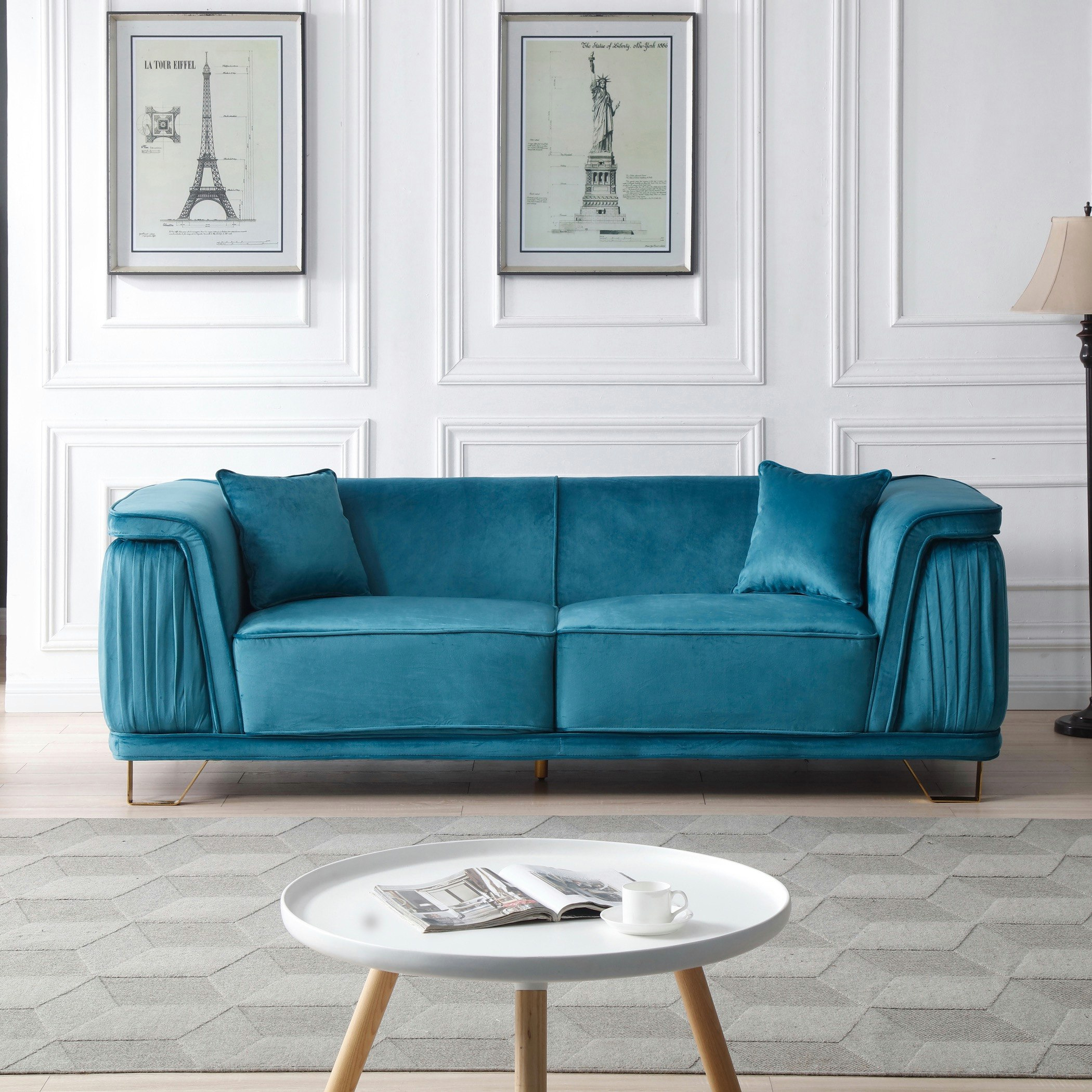 Callista 3-Seater Velvet Sofa with 2-Cushions-hbxlivingroom-sofasandarmchairs-sofas-image-1