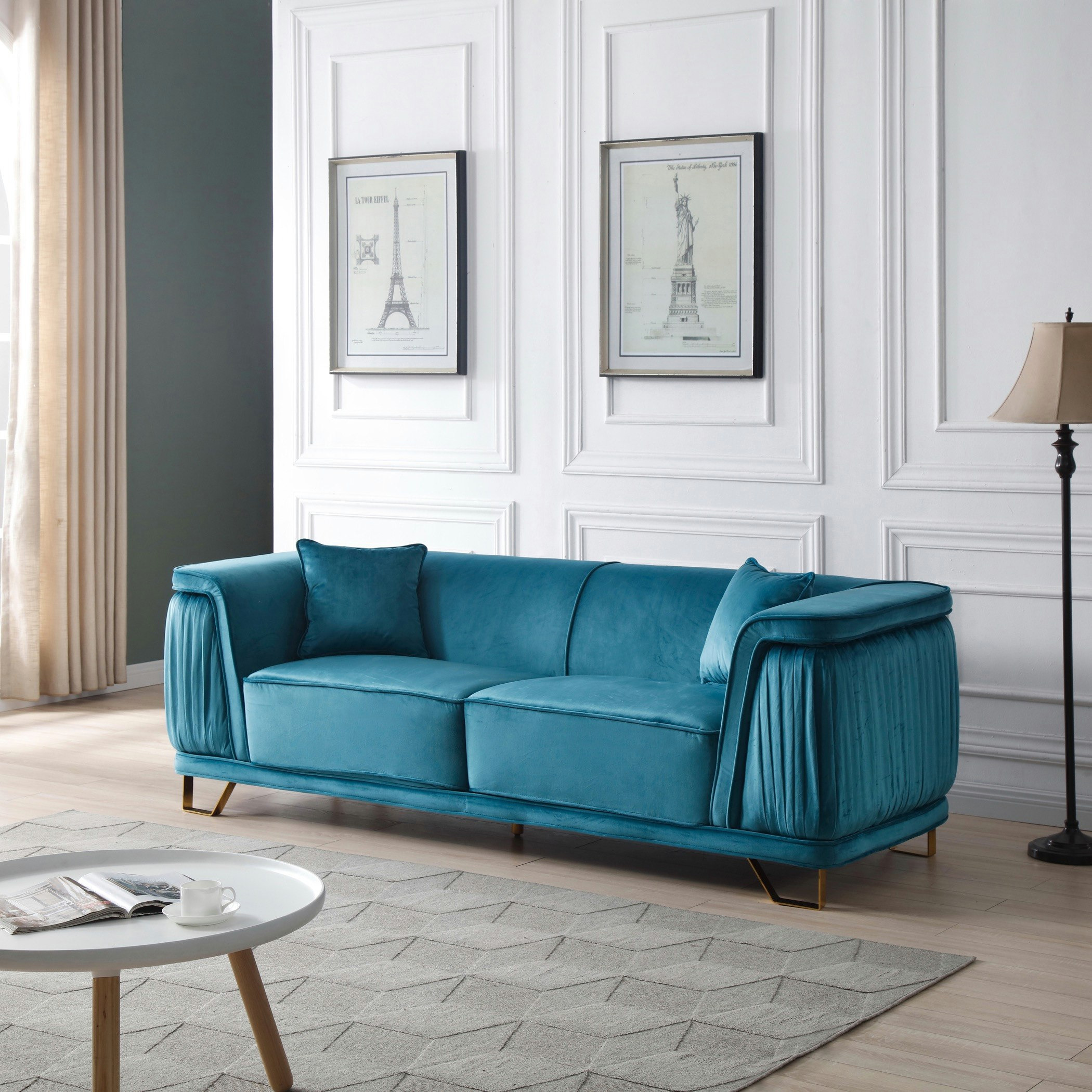 Callista 3-Seater Velvet Sofa with 2-Cushions-hbxlivingroom-sofasandarmchairs-sofas-image-2