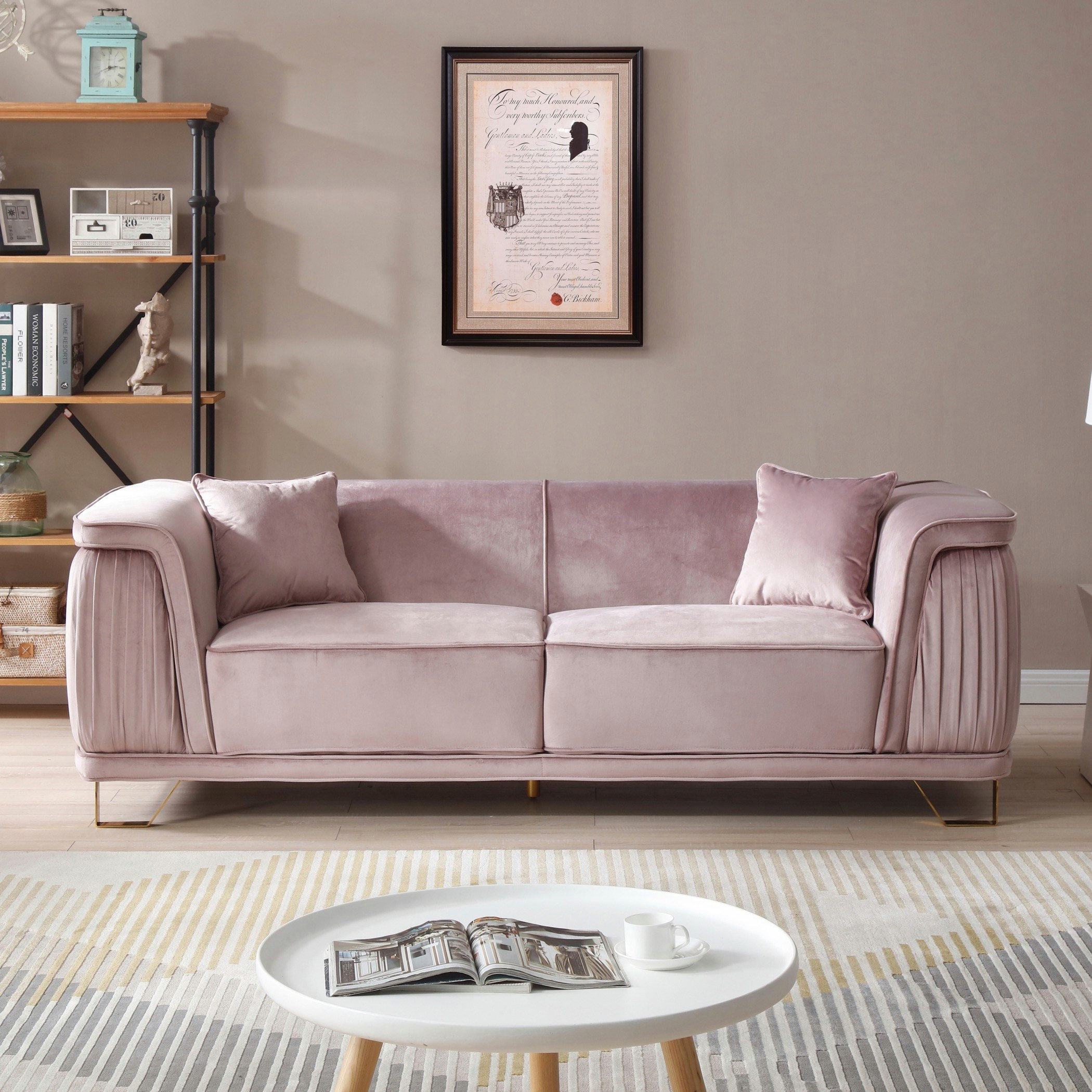 Callista 3-Seater Velvet Sofa with 2-Cushions-hbxlivingroom-sofasandarmchairs-sofas-image-1