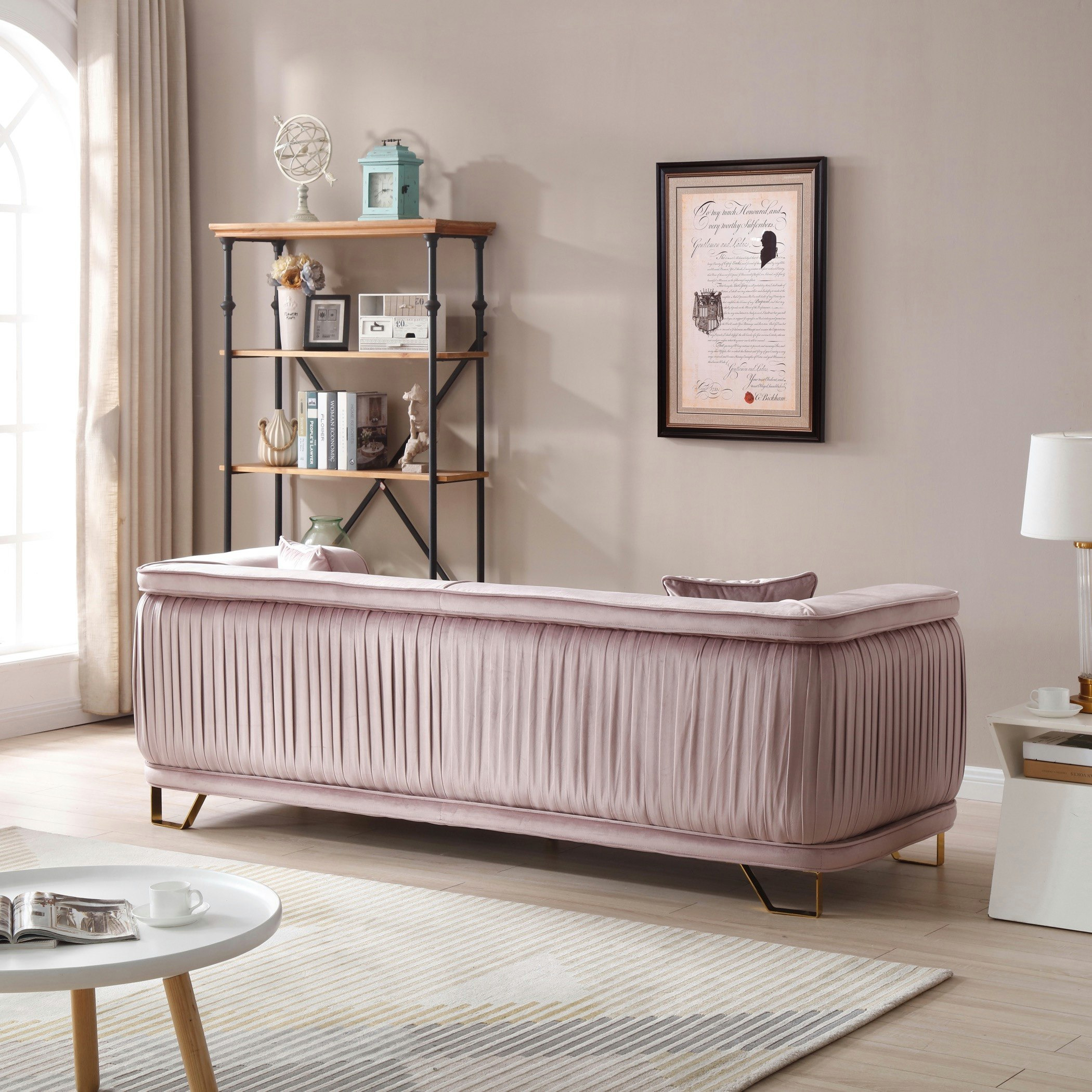 Callista 3-Seater Velvet Sofa with 2-Cushions-hbxlivingroom-sofasandarmchairs-sofas-image-3