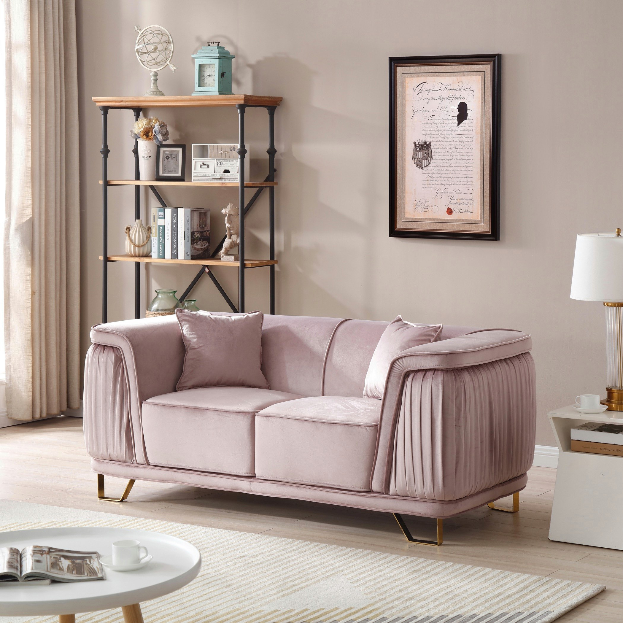 كنبة مخمليّة مقعدين مع وسادتين من كاليستا-hbxlivingroom-sofasandarmchairs-sofas-image-2