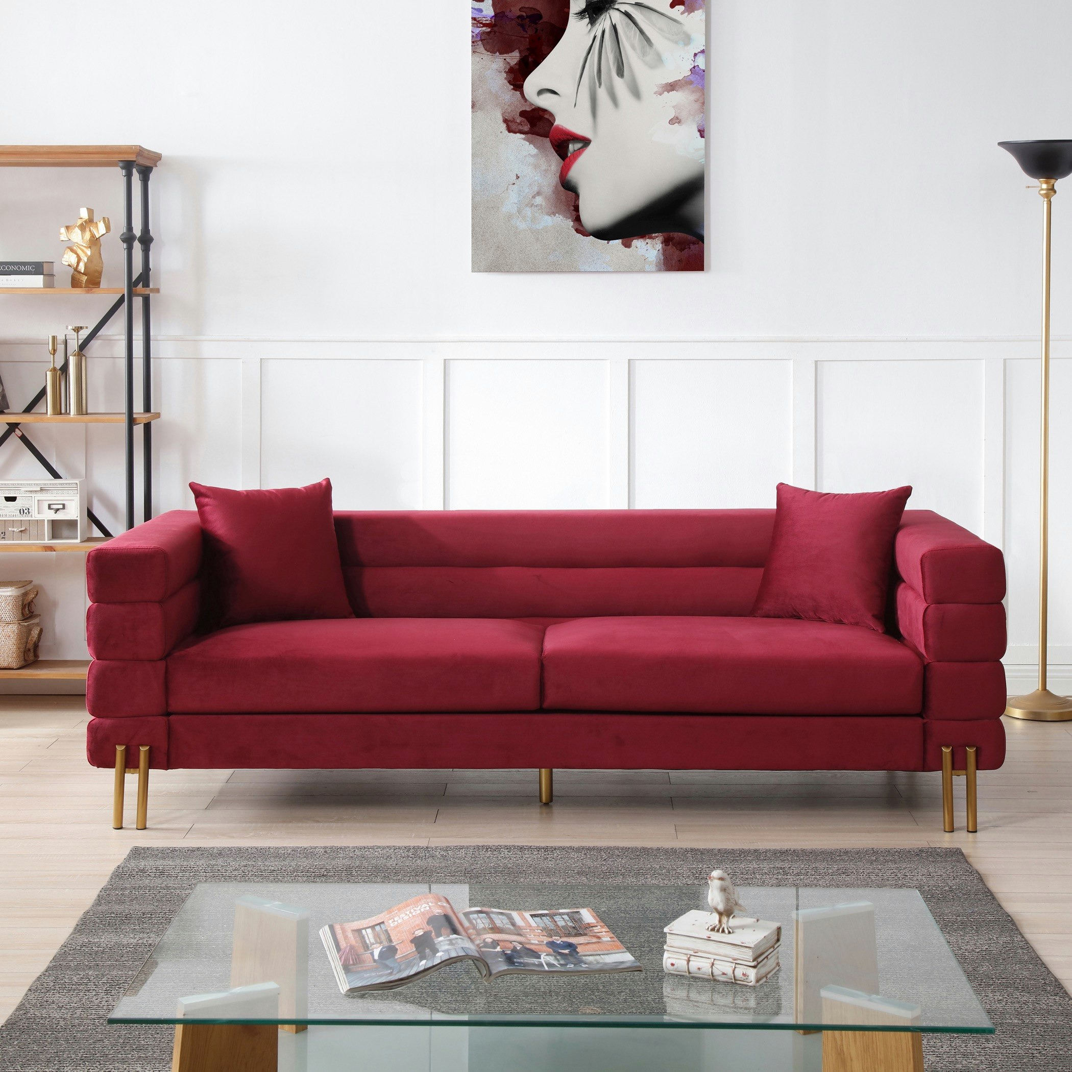 كنبة مخملية 3 مقاعد مع وسادتين من جوديث-hbxlivingroom-sofasandarmchairs-sofas-image-1
