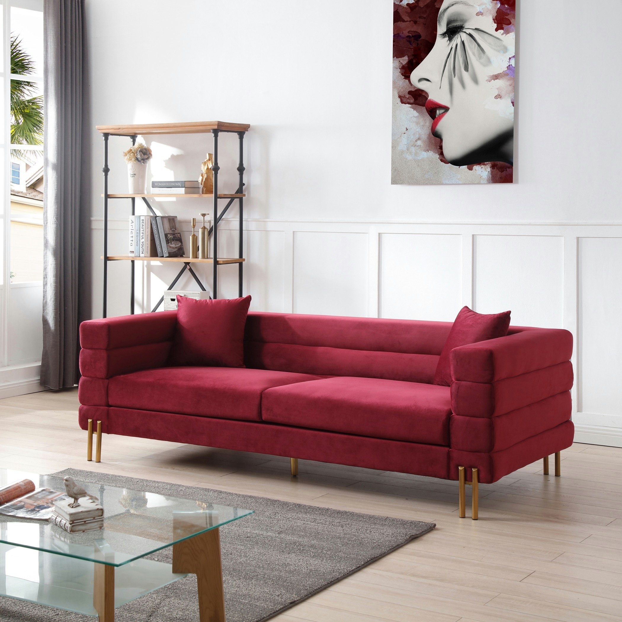 كنبة مخملية 3 مقاعد مع وسادتين من جوديث-hbxlivingroom-sofasandarmchairs-sofas-image-2