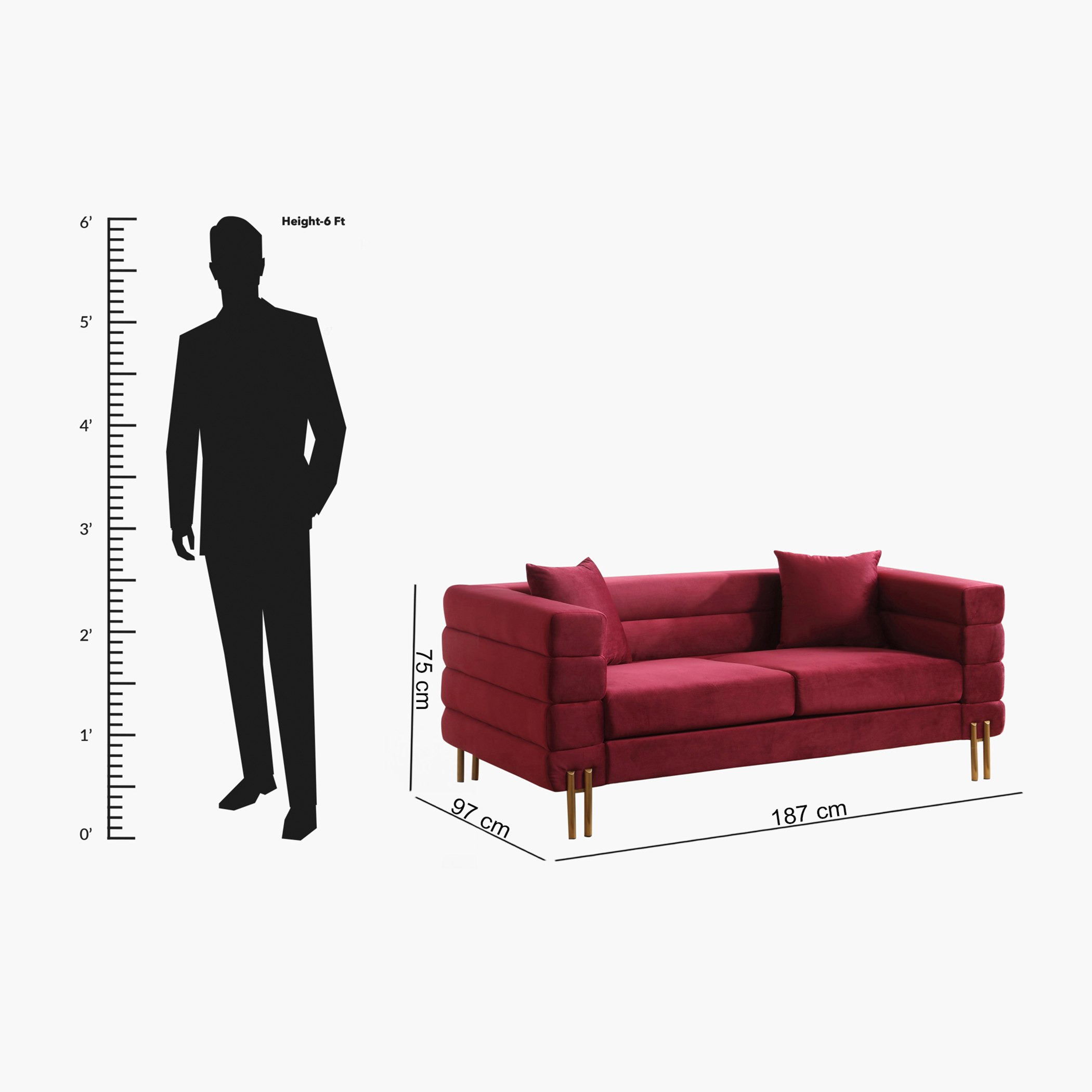 كنبة مخملية مقعدين مع وسادتين من جوديث-hbxlivingroom-sofasandarmchairs-sofas-image-13
