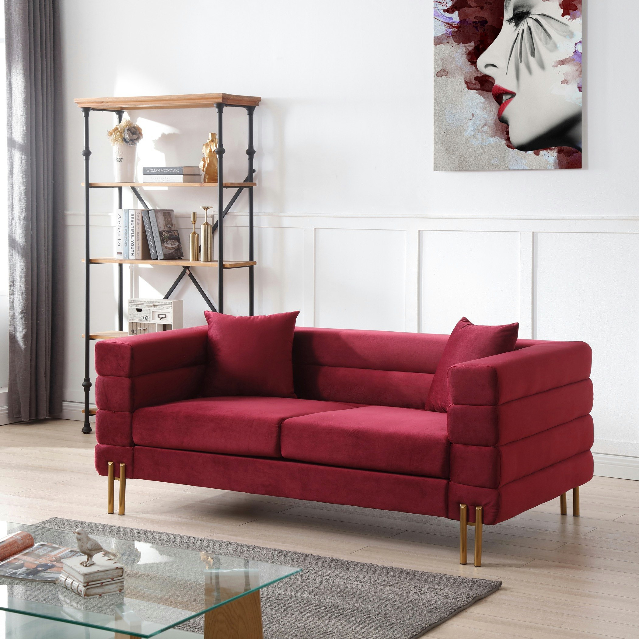 كنبة مخملية مقعدين مع وسادتين من جوديث-hbxlivingroom-sofasandarmchairs-sofas-image-2