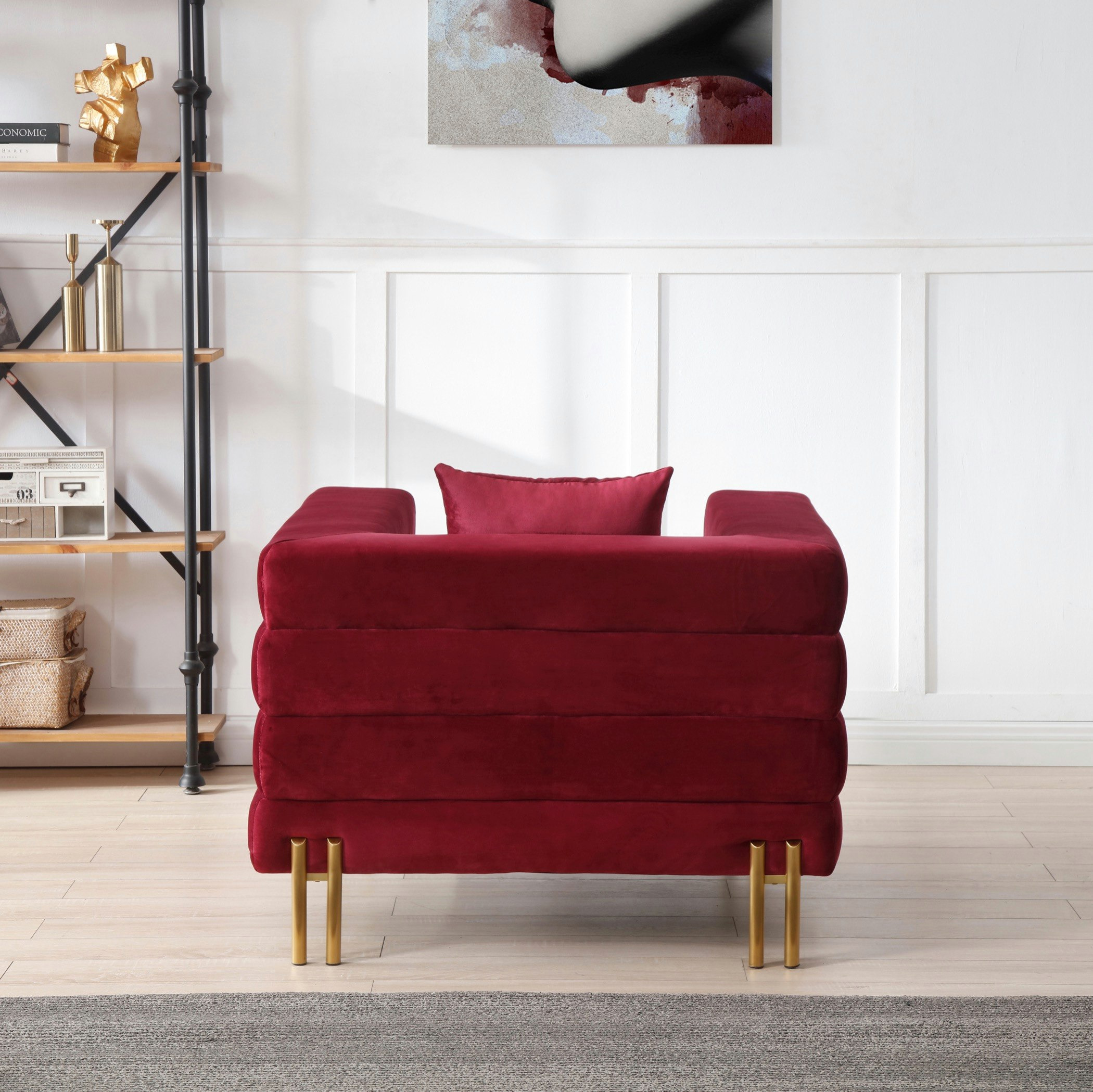 كنبة مخملية مقعد واحد مع وسادة من جوديث-hbxlivingroom-sofasandarmchairs-sofas-image-3