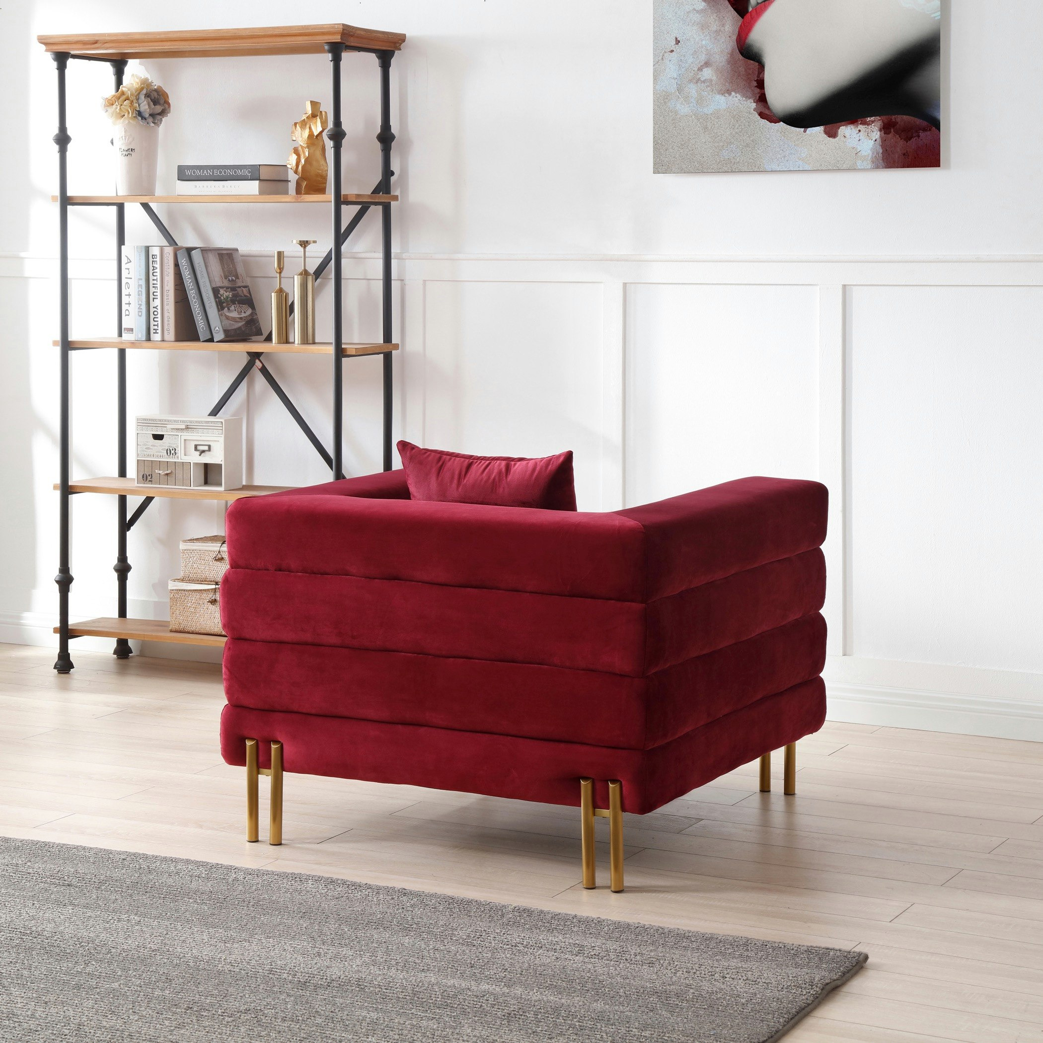 كنبة مخملية مقعد واحد مع وسادة من جوديث-hbxlivingroom-sofasandarmchairs-sofas-image-4