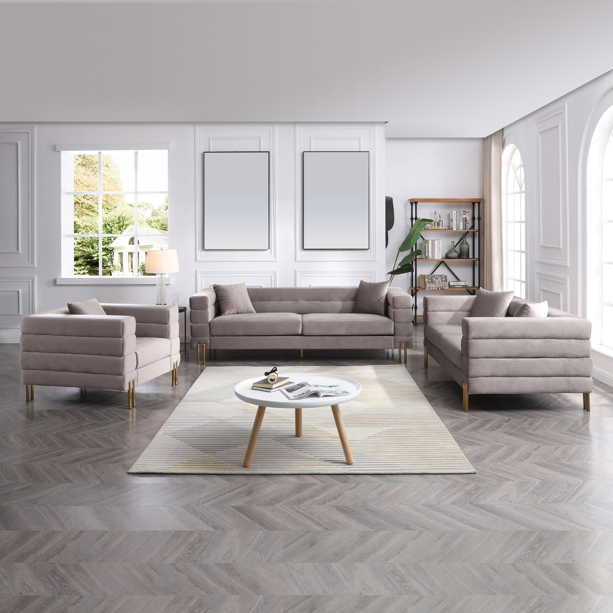 كنبة مخملية مقعدين مع وسادتين من جوديث-hbxlivingroom-sofasandarmchairs-sofas-image-10